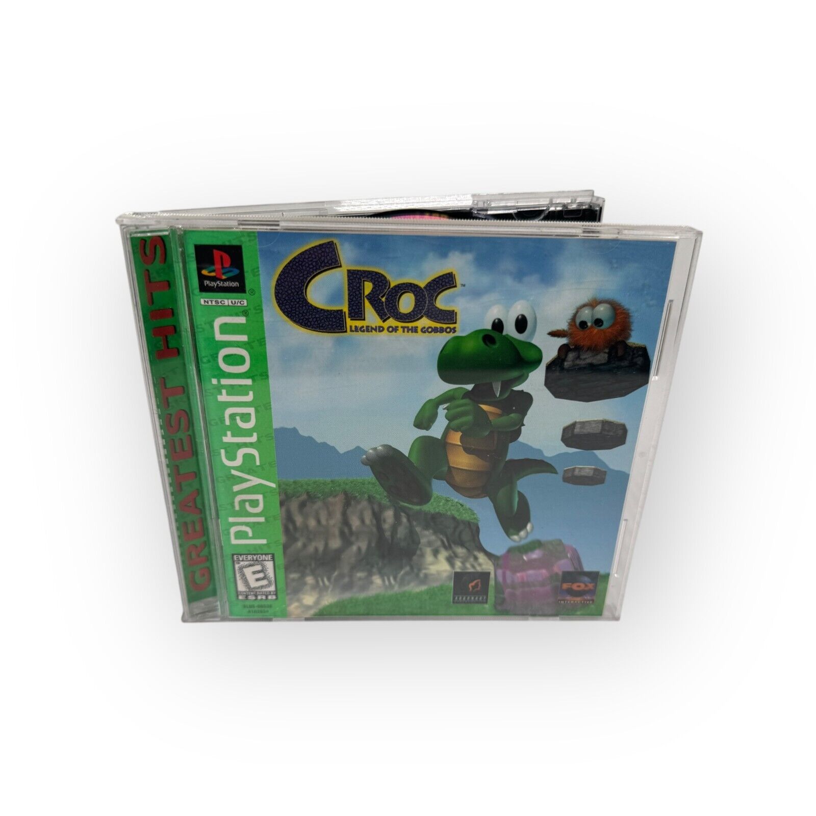 Croc Legend of the Gobbos Playstation 1 Platformer Game Complete Greatest Hits