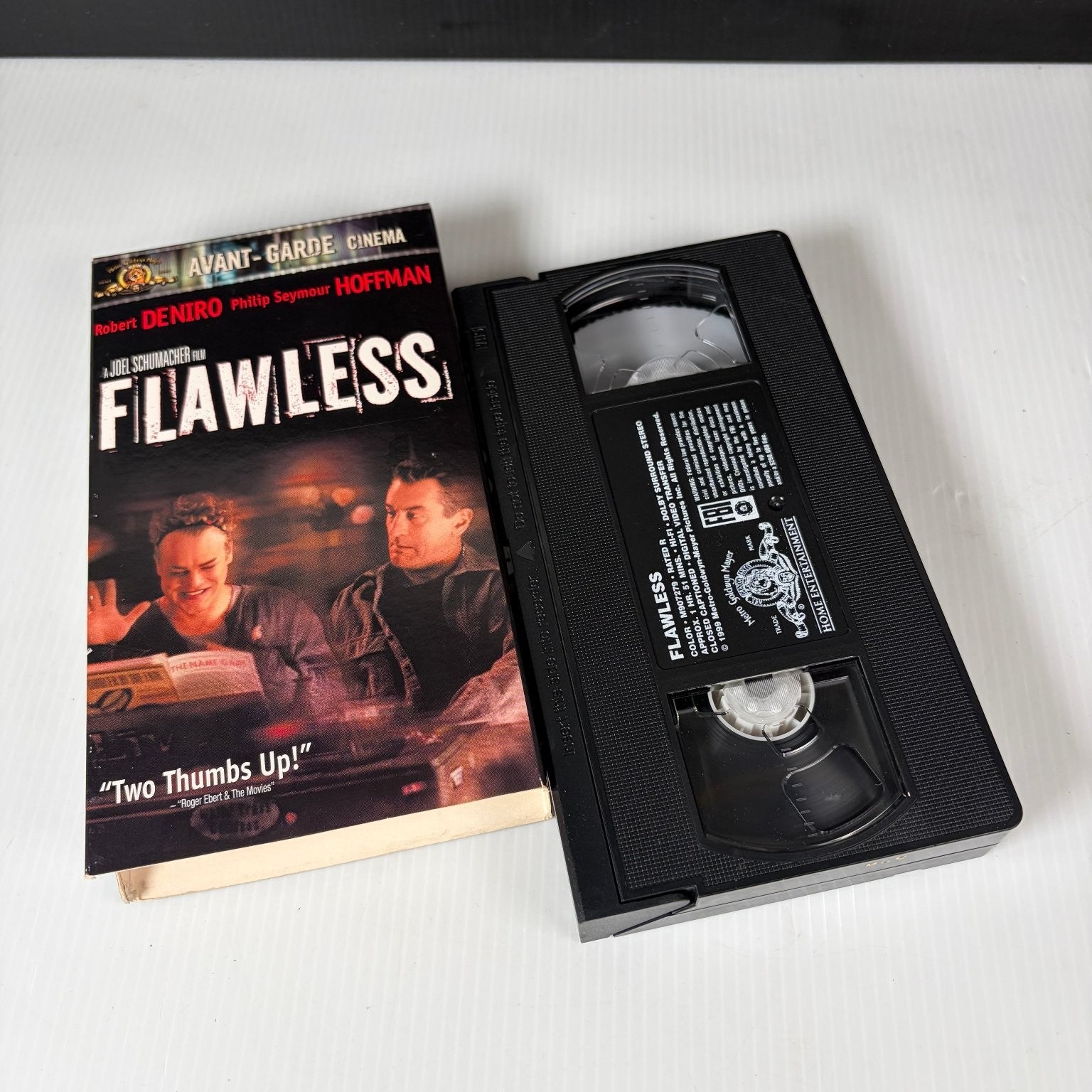 Flawless VHS 1999 Drama Original Release MGM Metro-Goldwyn-Mayer