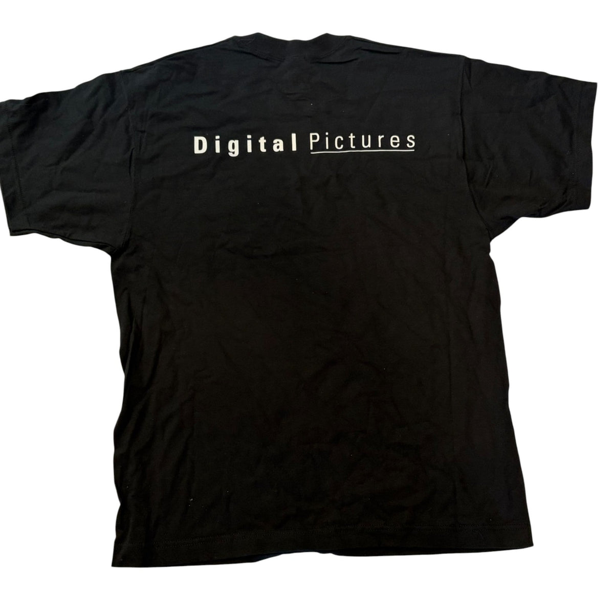Vintage Digital Pictures Promo Shirt FMV Publisher of Night Trap Sega CD