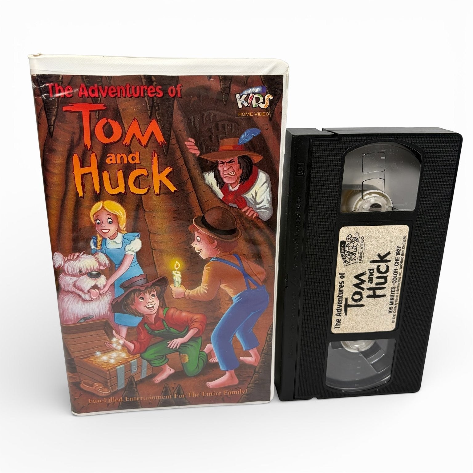 The Adventures of Tom and Huck VHS 1995 Rare Anime Takaji Matsudo Hiroshi Saiti