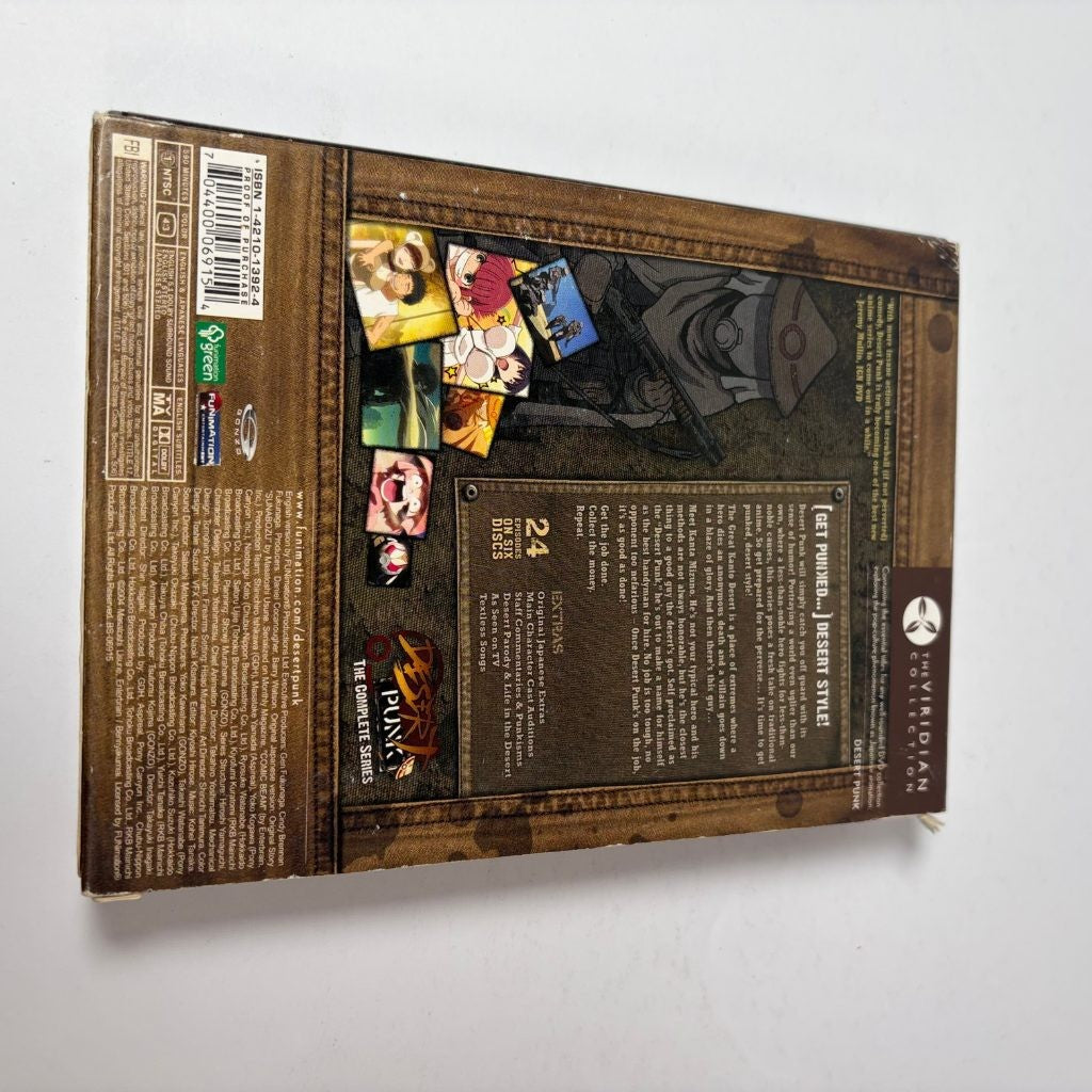 Desert Punk The Complete Series DVD Viridian Collection Funimation 6-Disc Anime