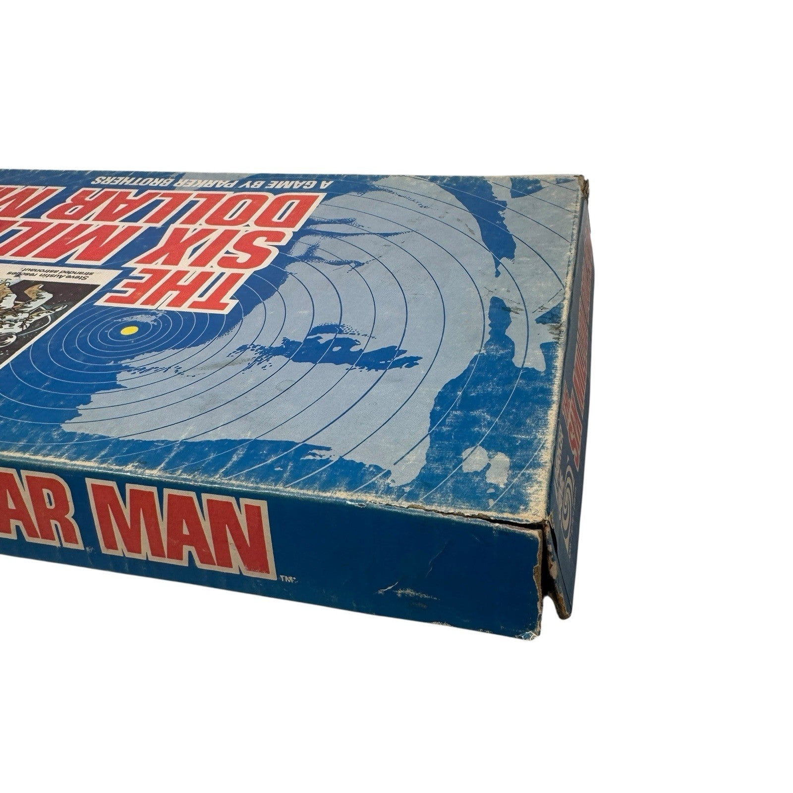 Vintage The Six Million Dollar Man Board Game 1975 Complete Parker Brothers