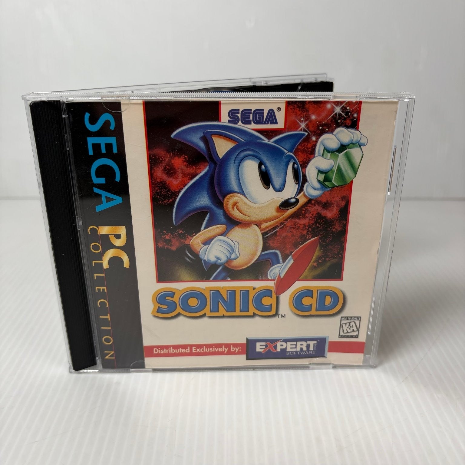 Sonic CD Sega PC Collection PC Video Game Windows 95 Retro Gaming