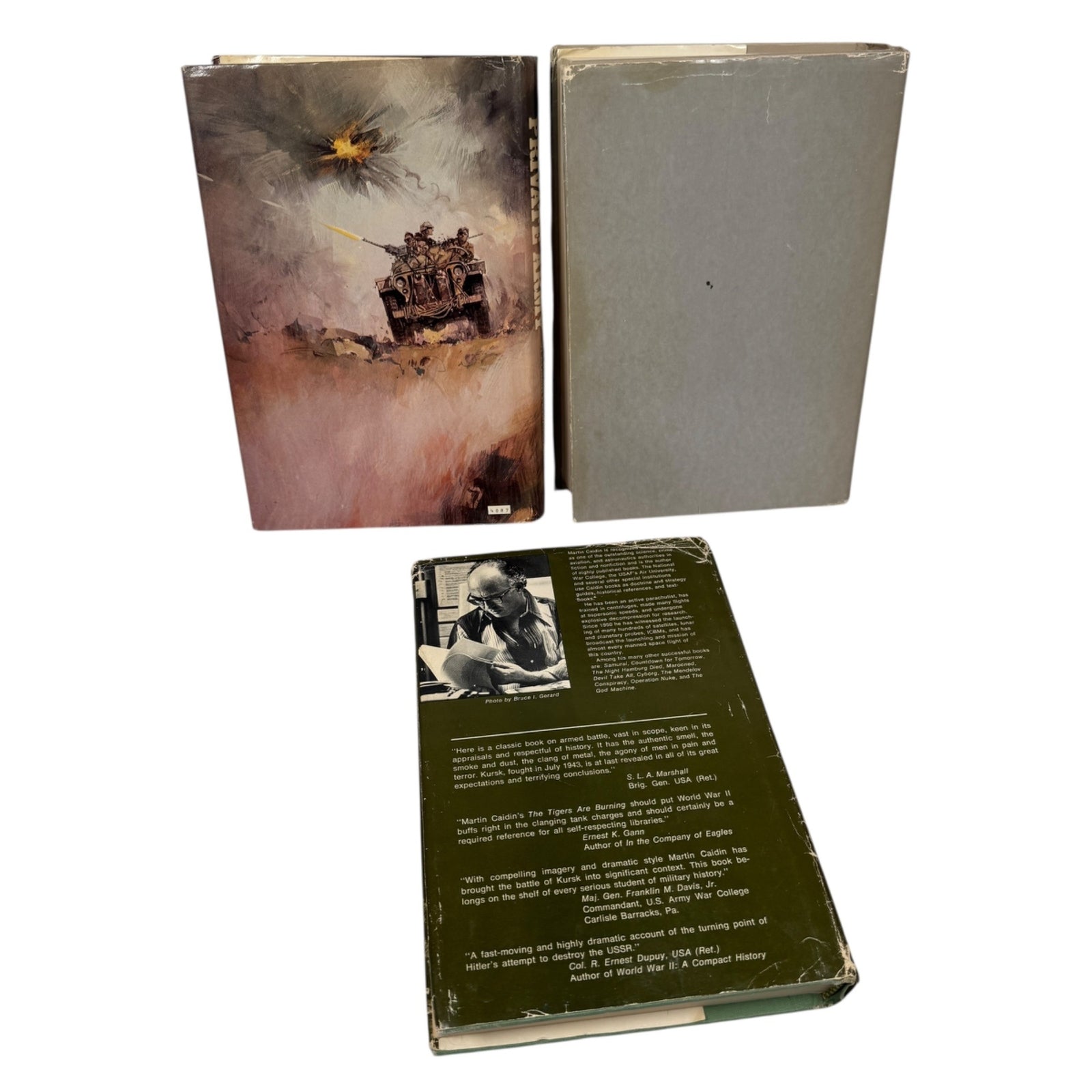 VTG Military History Hardcover Set Of 3 War Books Popski's Private Army & More