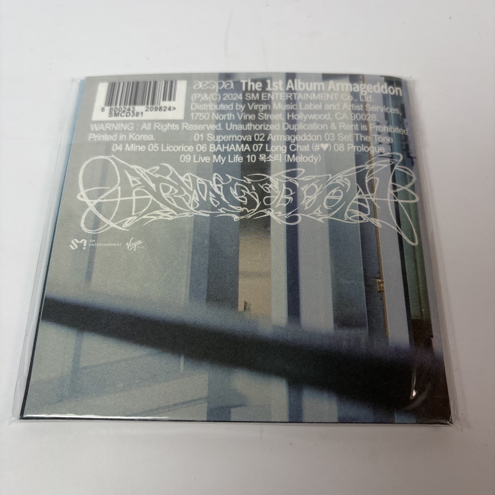 aespa The 1st Album Armageddon CD Barnes & Noble Exclusive K-Pop