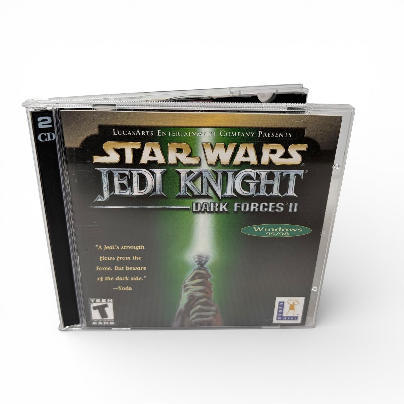 Star Wars Jedi Knight Dark Forces II PC Video Game Windows 95 LucasArts