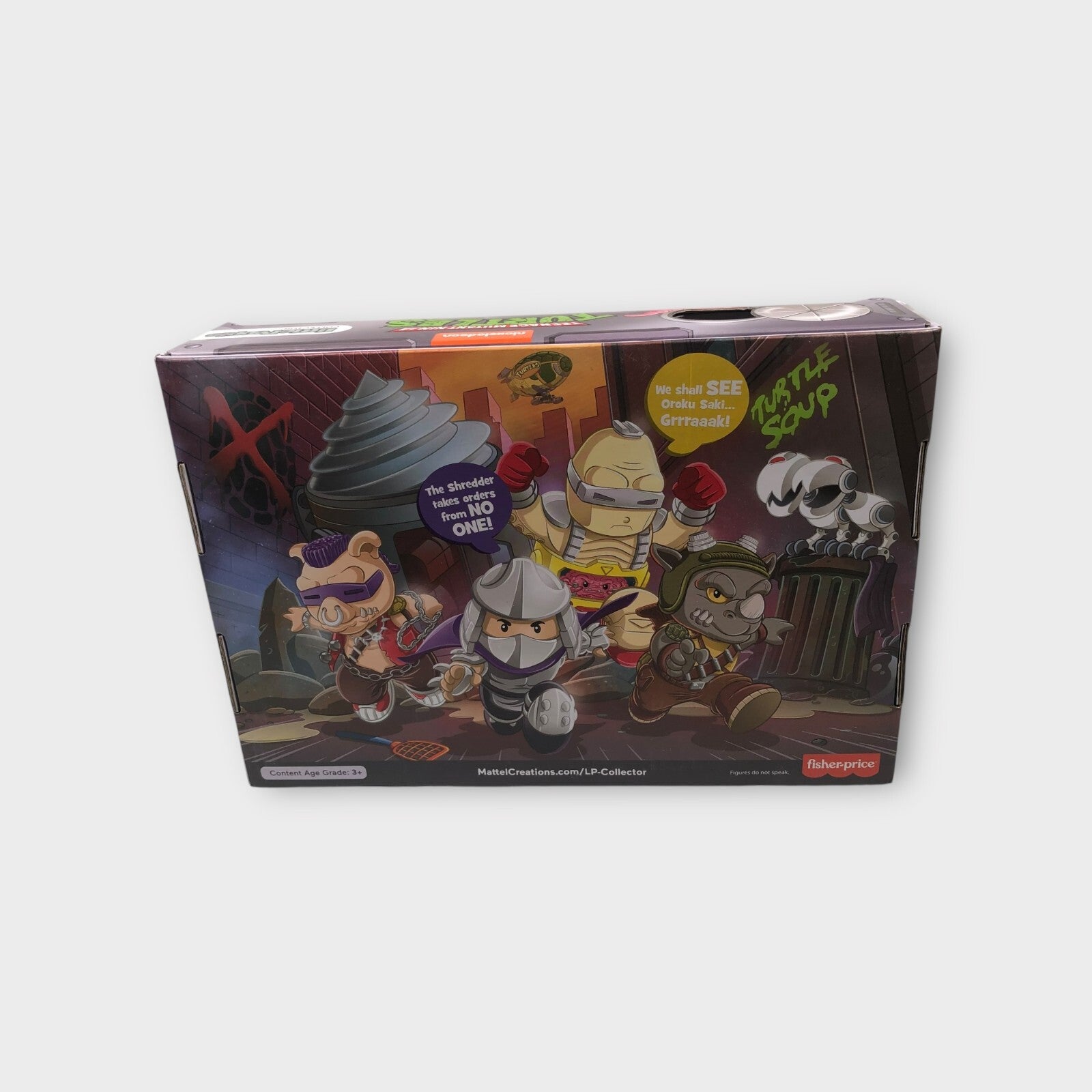 TMNT Villains Little People Collector 40th Anniversary Special Edition Set