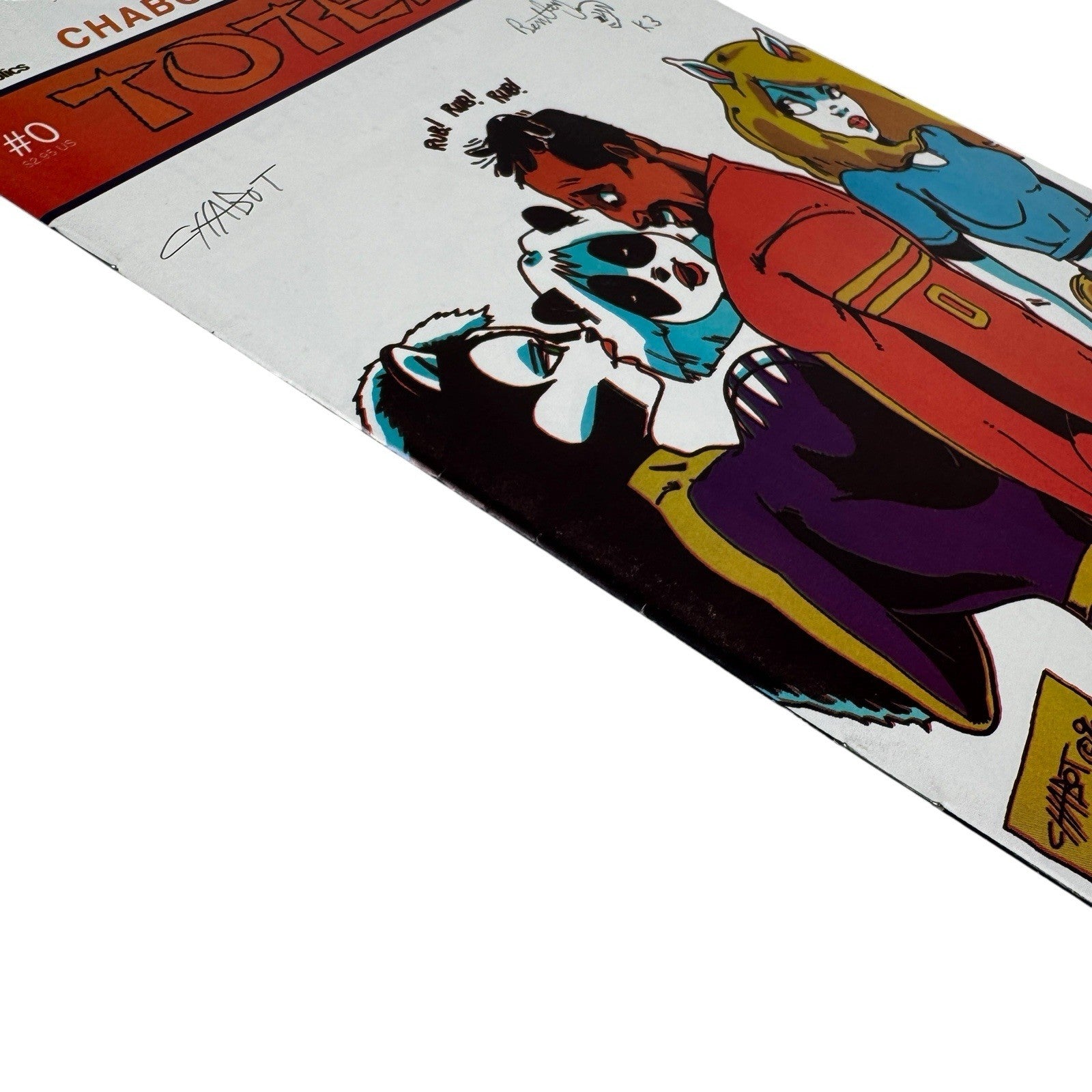 Totems #0 1996 Cartoon Frolics Chabot (SpongeBob Artist) and Bentley Signed Rare