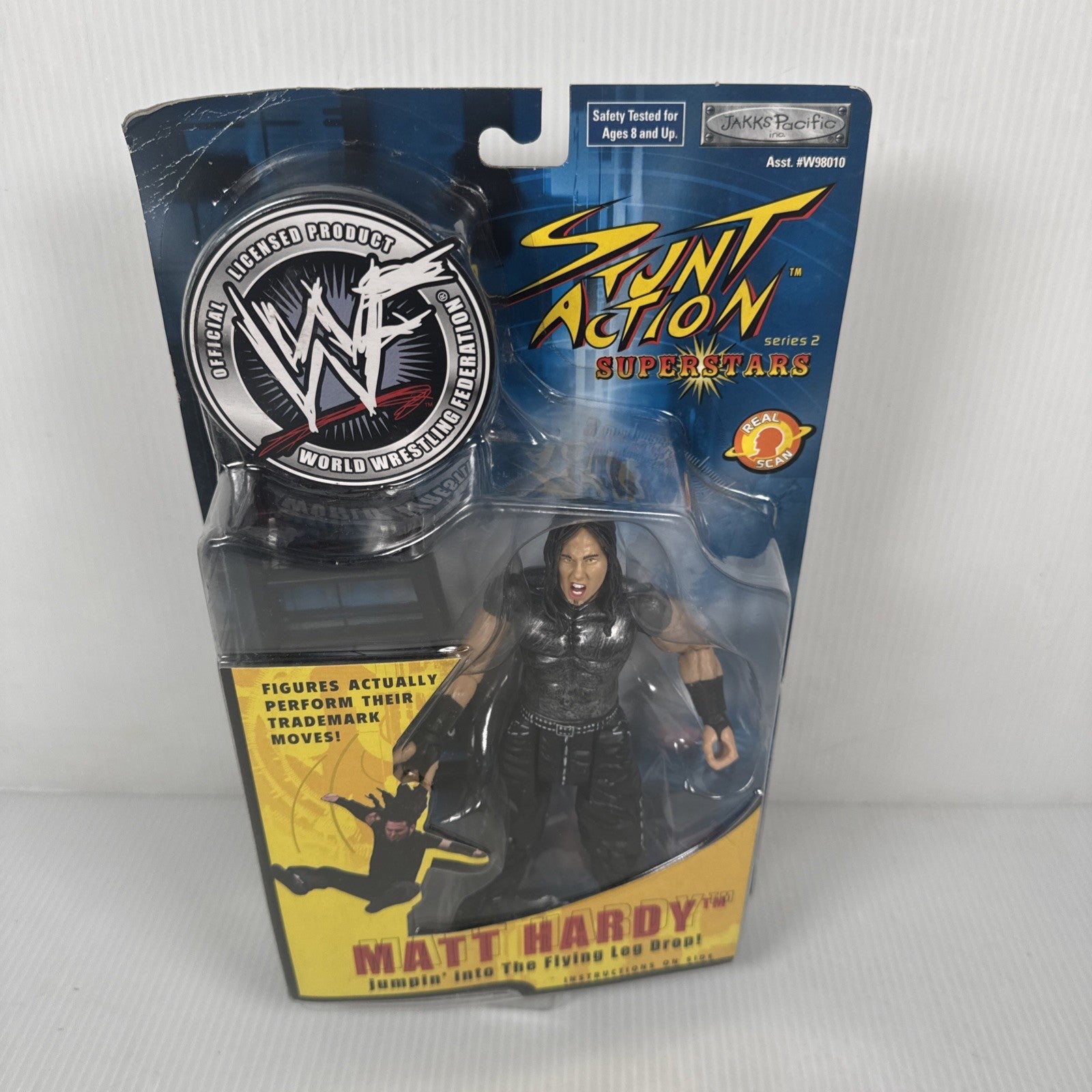 WWE Matt Hardy Stunt Action Superstars Series 2 Wrestling Figure