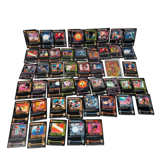 Lot of 50+ Dragon Ball GT TCG Cards Unlimited Baby Saga w/ Personality Cards