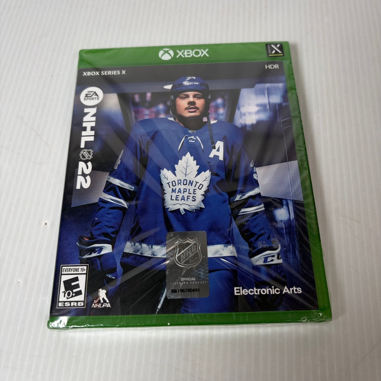 NHL 22 Xbox Series X Video Game Hockey Sports HDR 60FPS Online Co-op