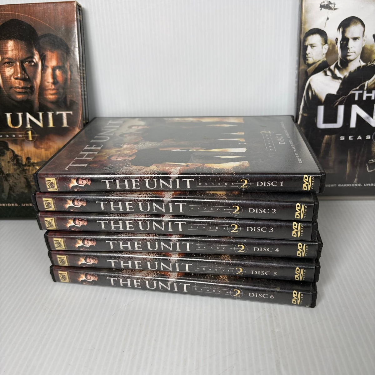 The Unit DVD Seasons 1 2 3 Dennis Haysbert Scott Foley Military Action Drama