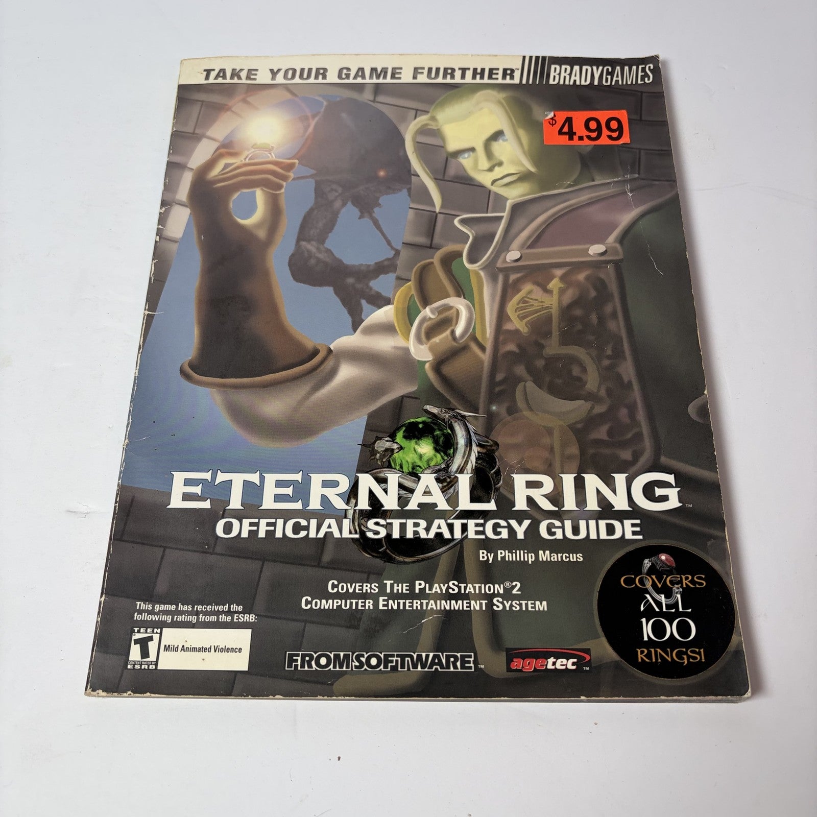 Eternal Ring Official Strategy Guide BradyGames PS2 PlayStation 2 From Software