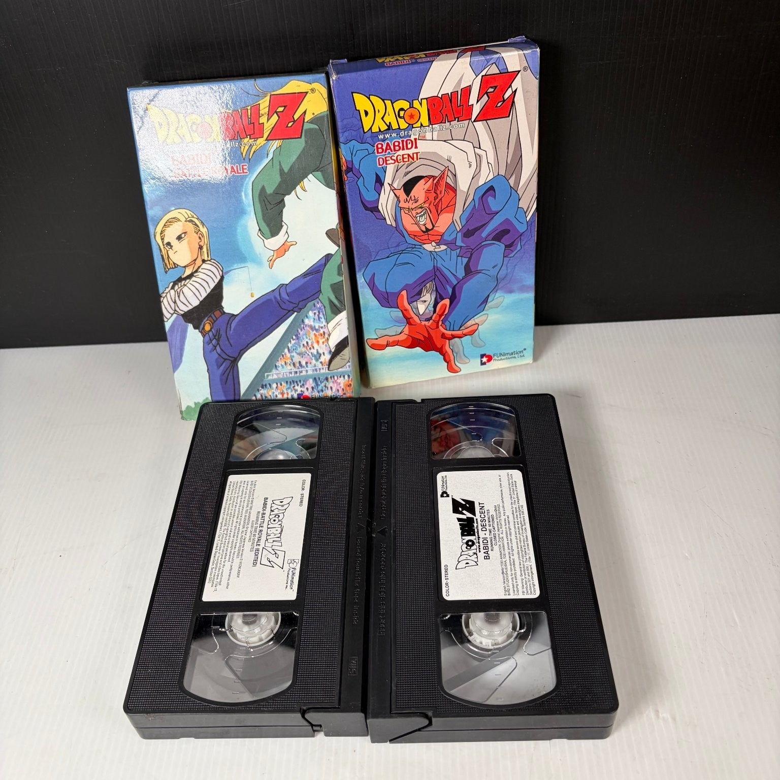 Dragon Ball Z Babidi Saga Edited VHS 1996 Anime Funimation Original Release