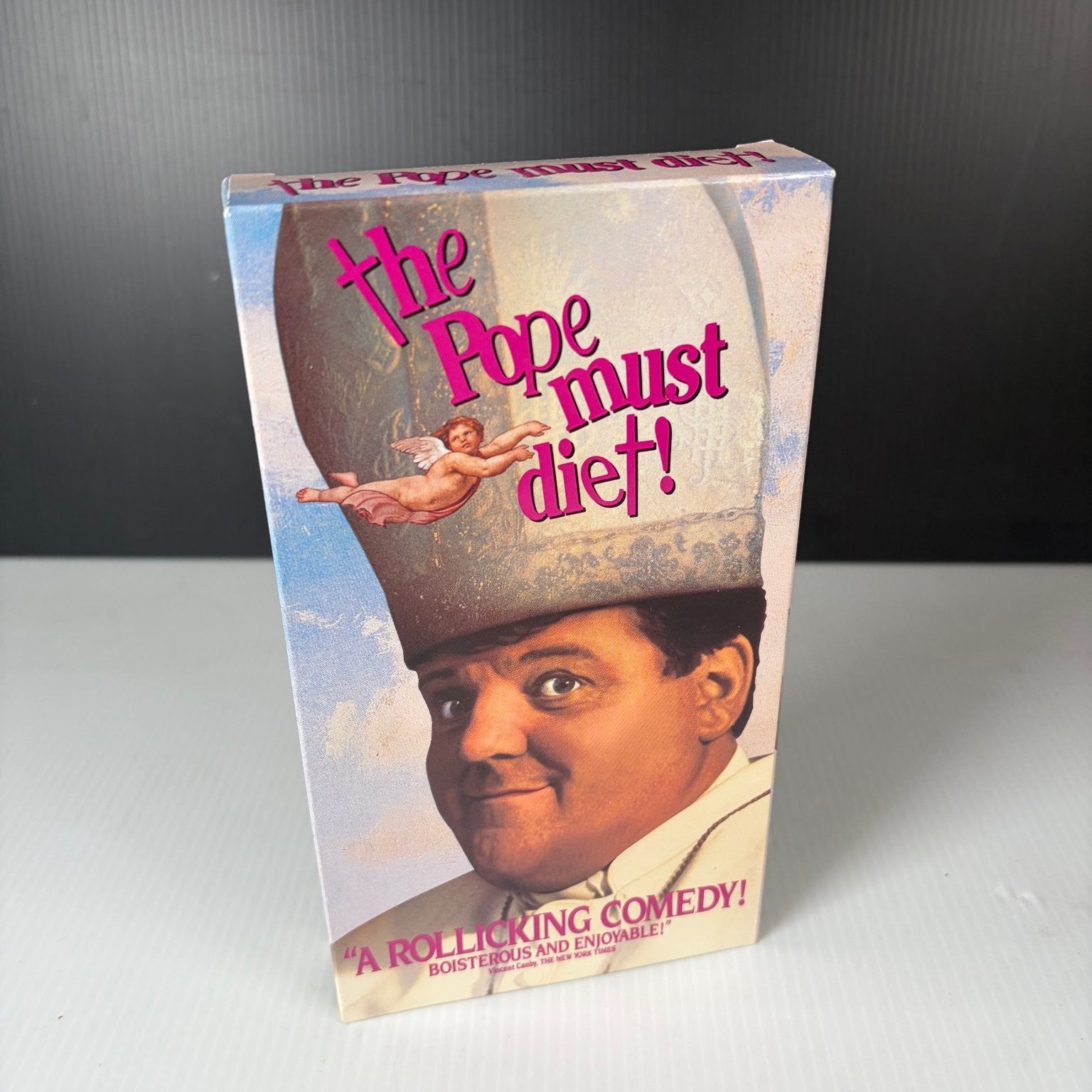 The Pope Must Diet! VHS 1991 Comedy Original Release Video Treasures