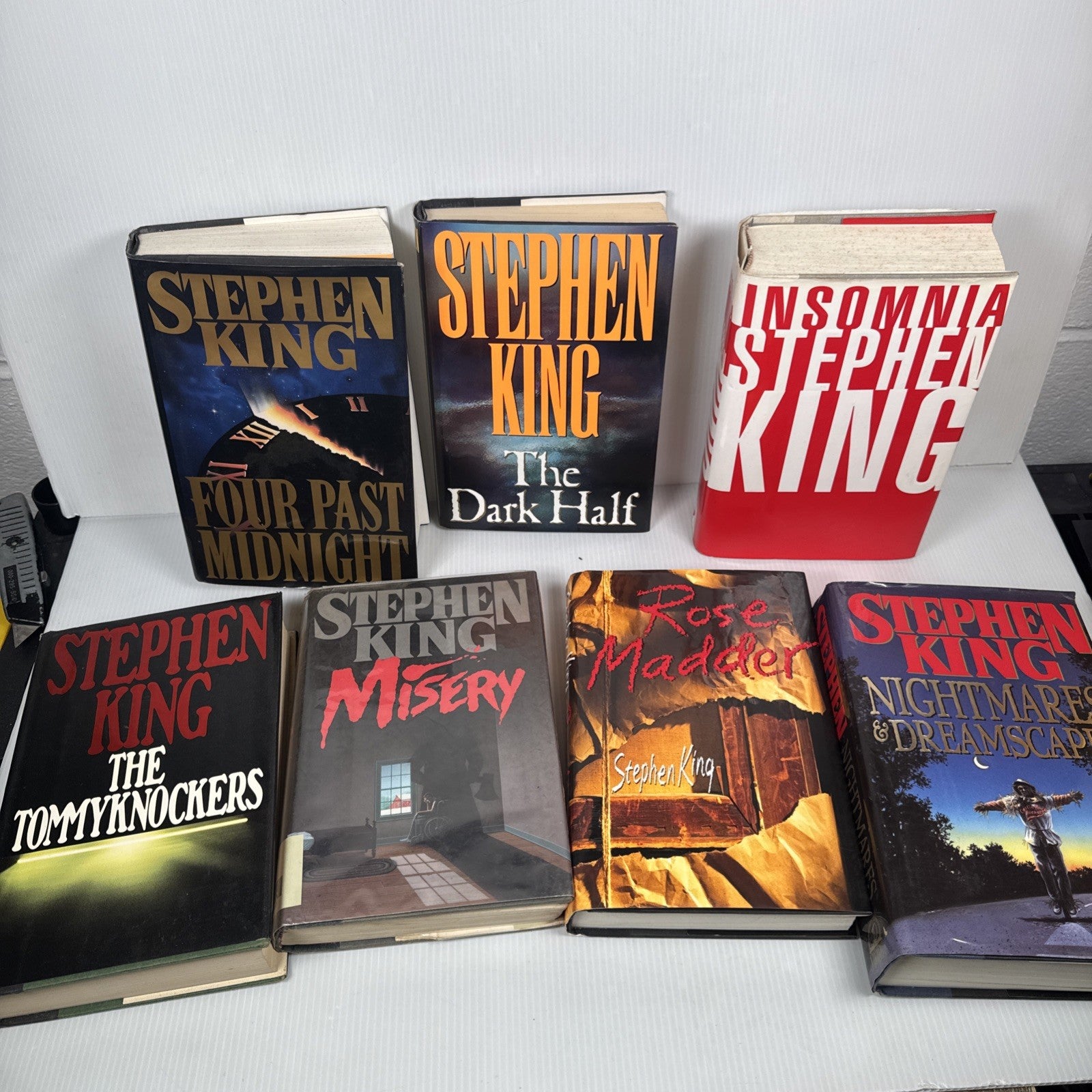 Lot Of 7 Stephen King Viking Hardcover Books Some 1st Prints Tommyknockers &More