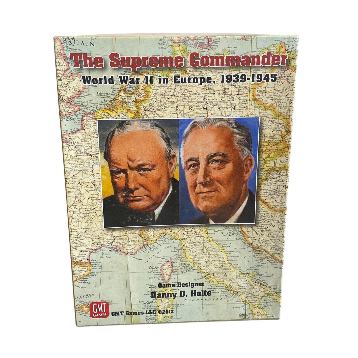 The Supreme Commander WWII in Europe 1939-19-45 GMT Complete, Partially Punched