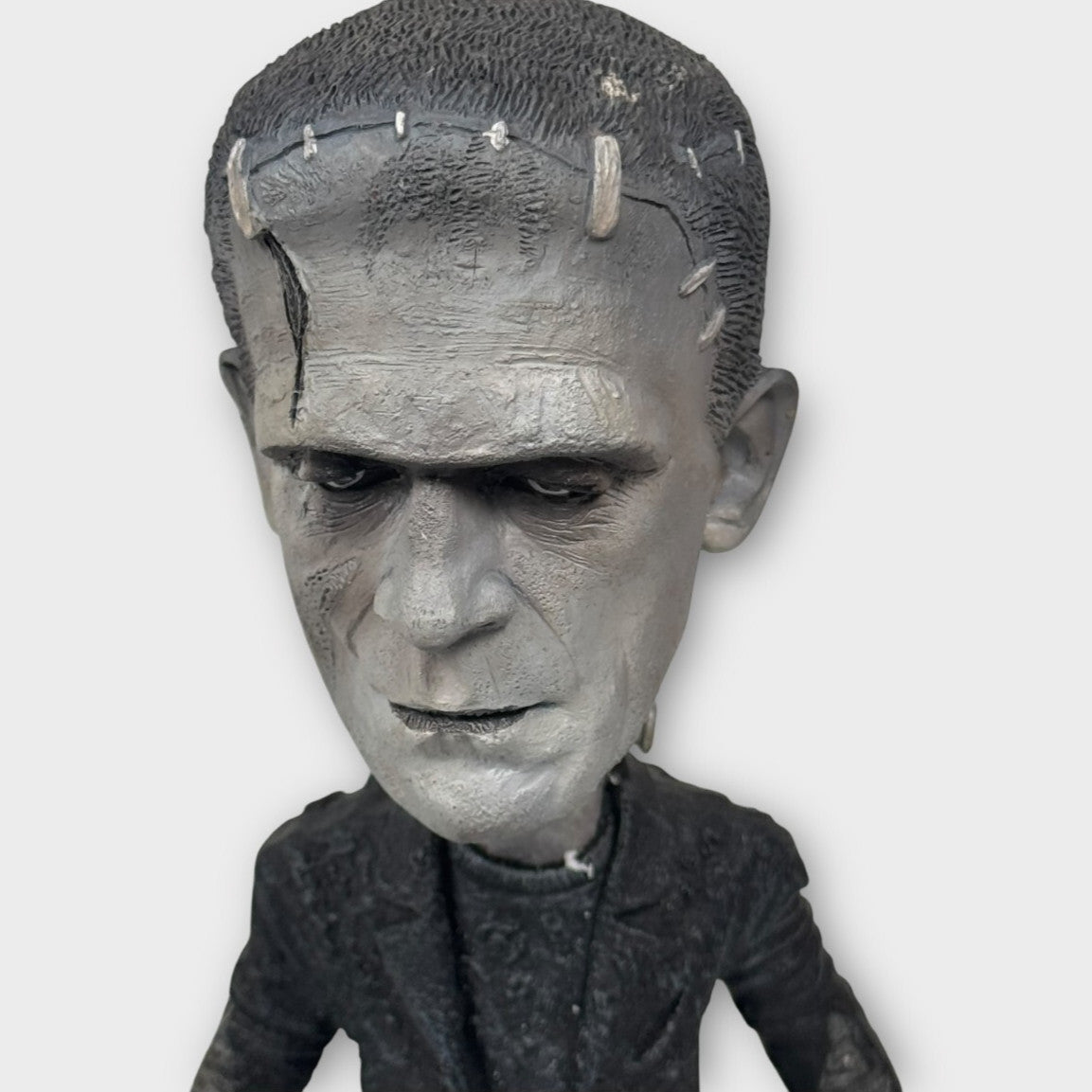 2006 FRANKENSTEIN HEADKNOCKER BOBBLE-HEAD NECA UNIVERSAL MONSTERS Black & White