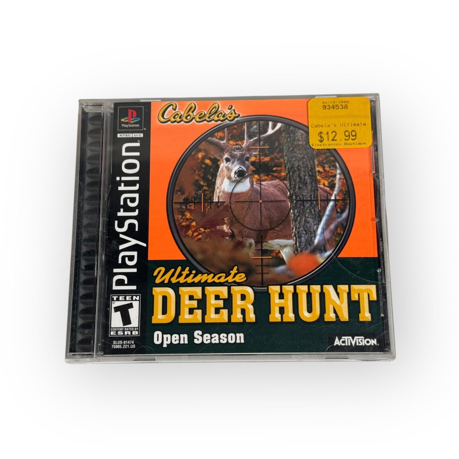 Cabela's Ultimate Deer Hunt: Open Season Playstation 1 Hunting Game Complete CIB