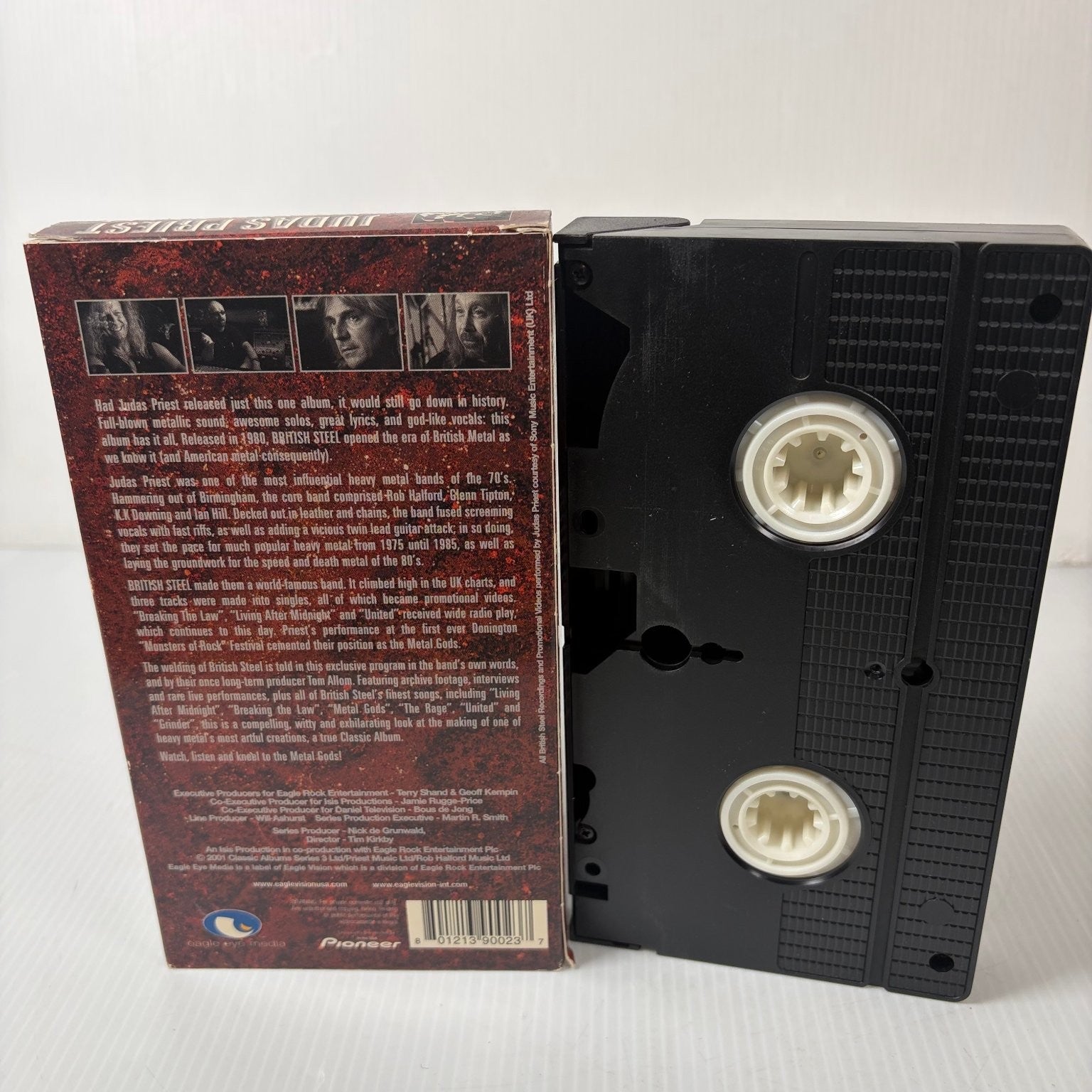 Judas Priest British Steel VHS 2001 Heavy Metal Classic Albums Pioneer