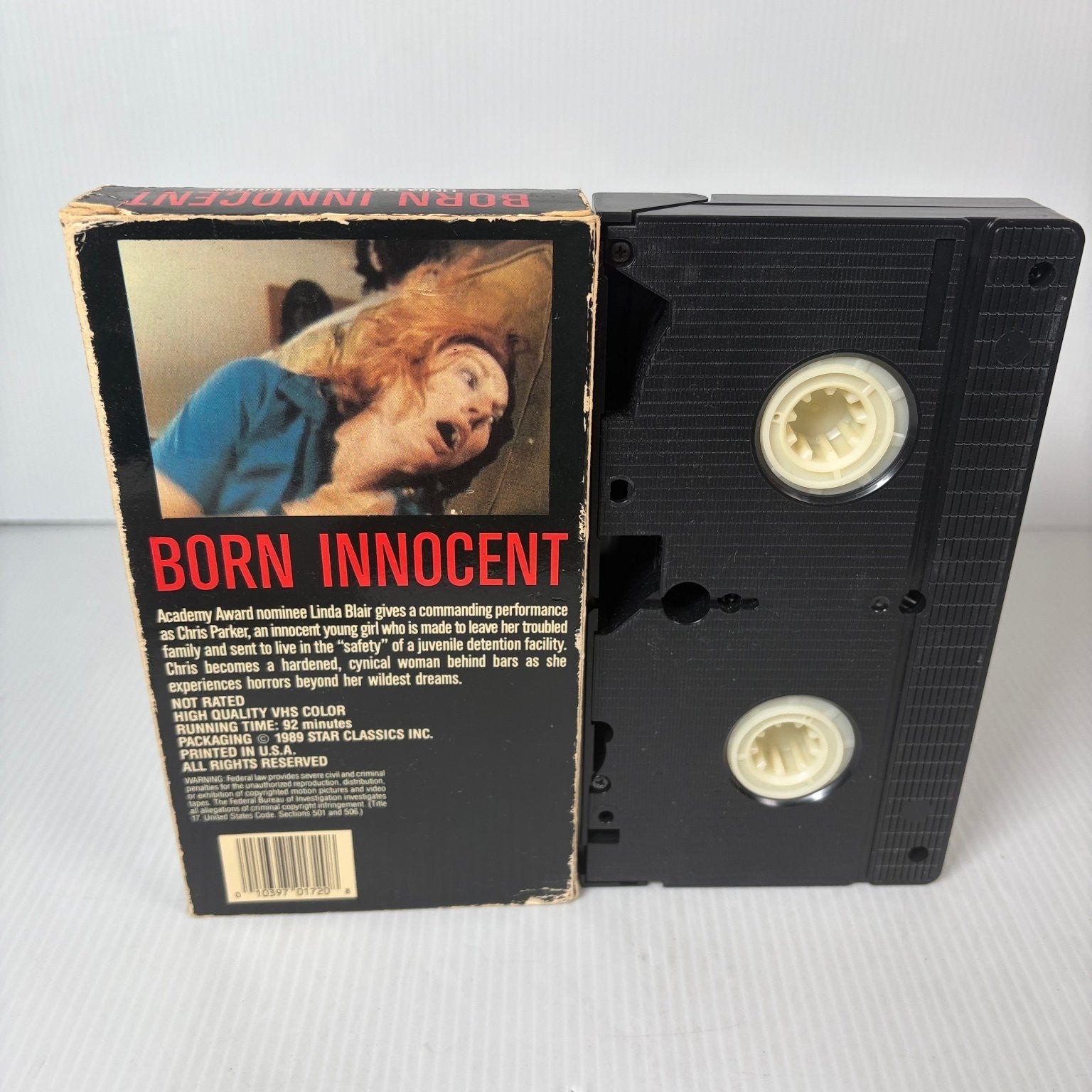 Born Innocent VHS 1989 Drama Linda Blair Star Classics L1720