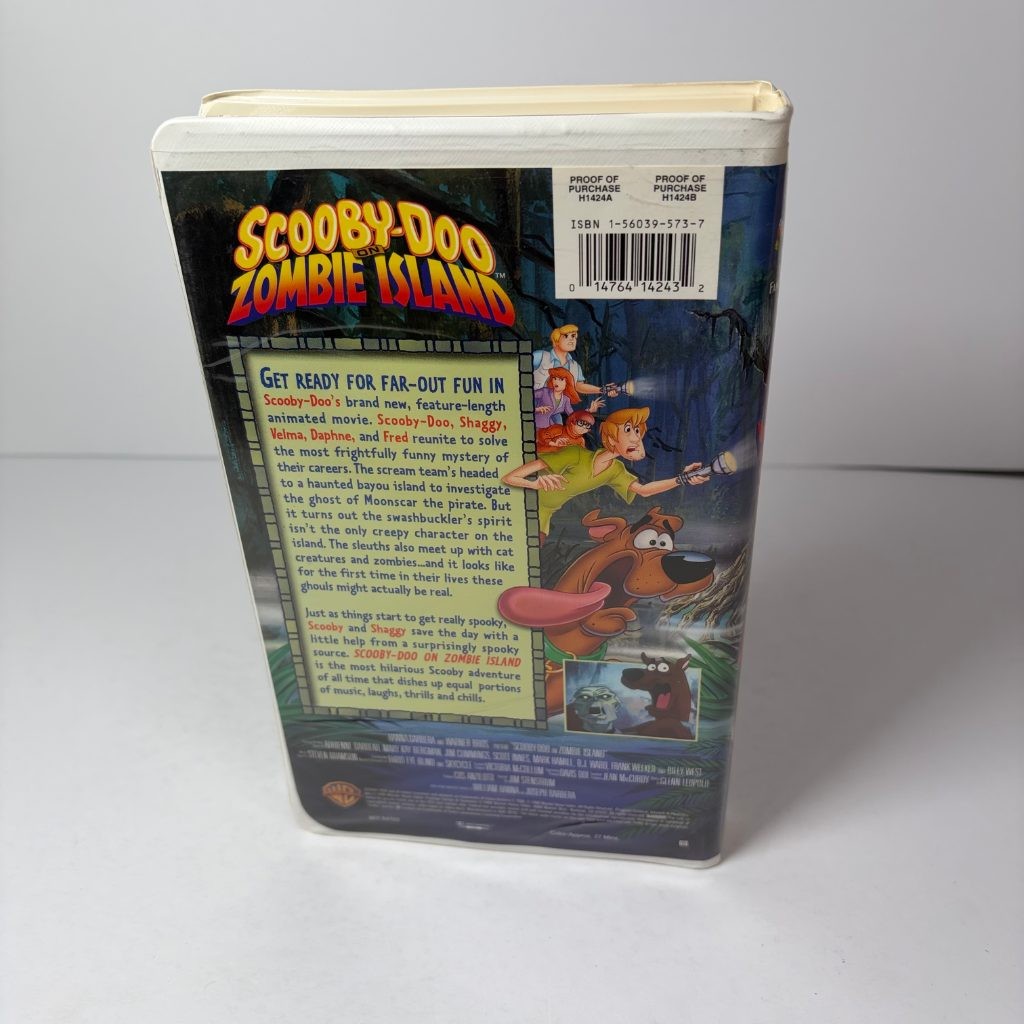 Scooby-Doo on Zombie Island VHS Warner Bros Family Entertainment Clamshell