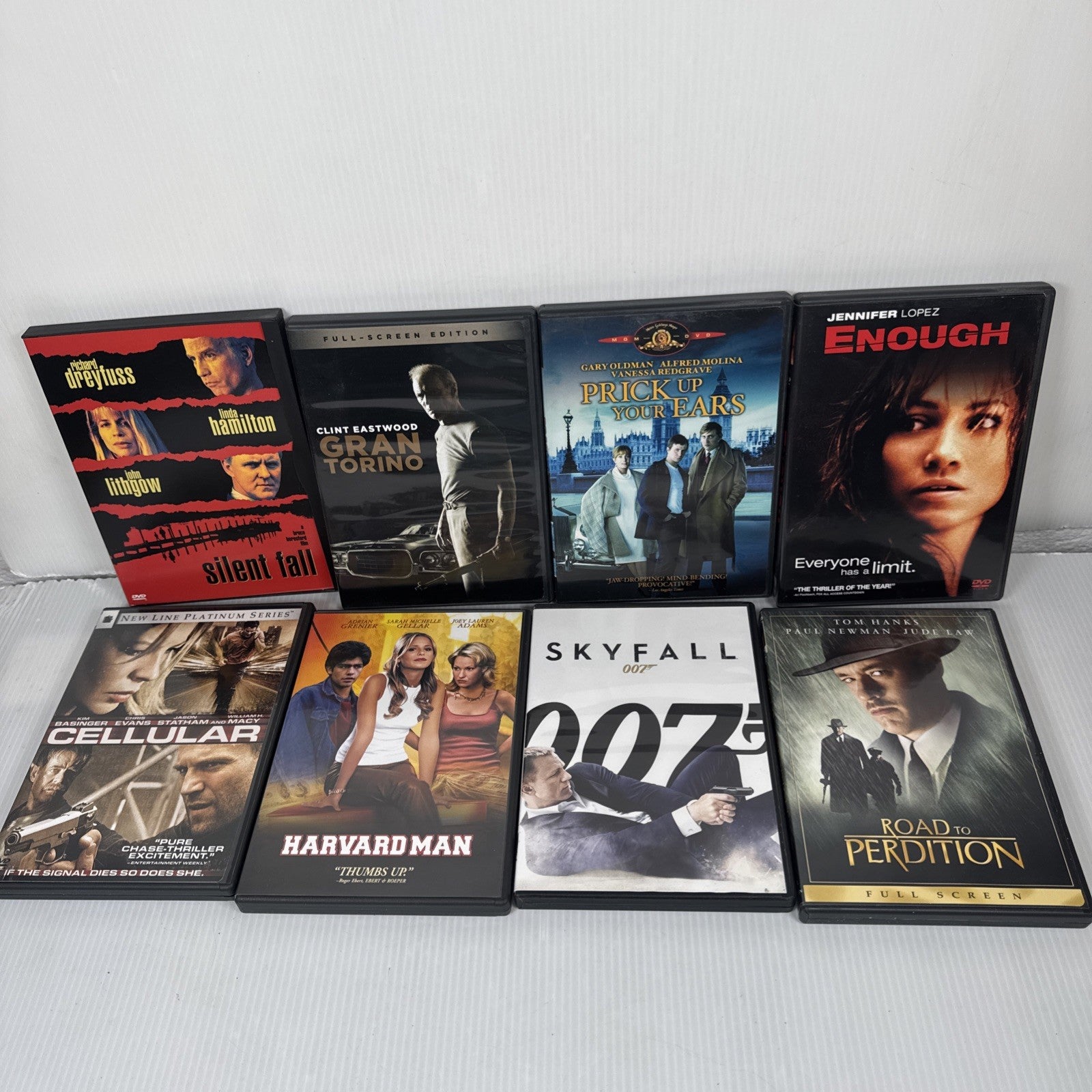 Lot Of 20 Drama Movie DVDs 007, Gran Torino, There Will Be Blood & More
