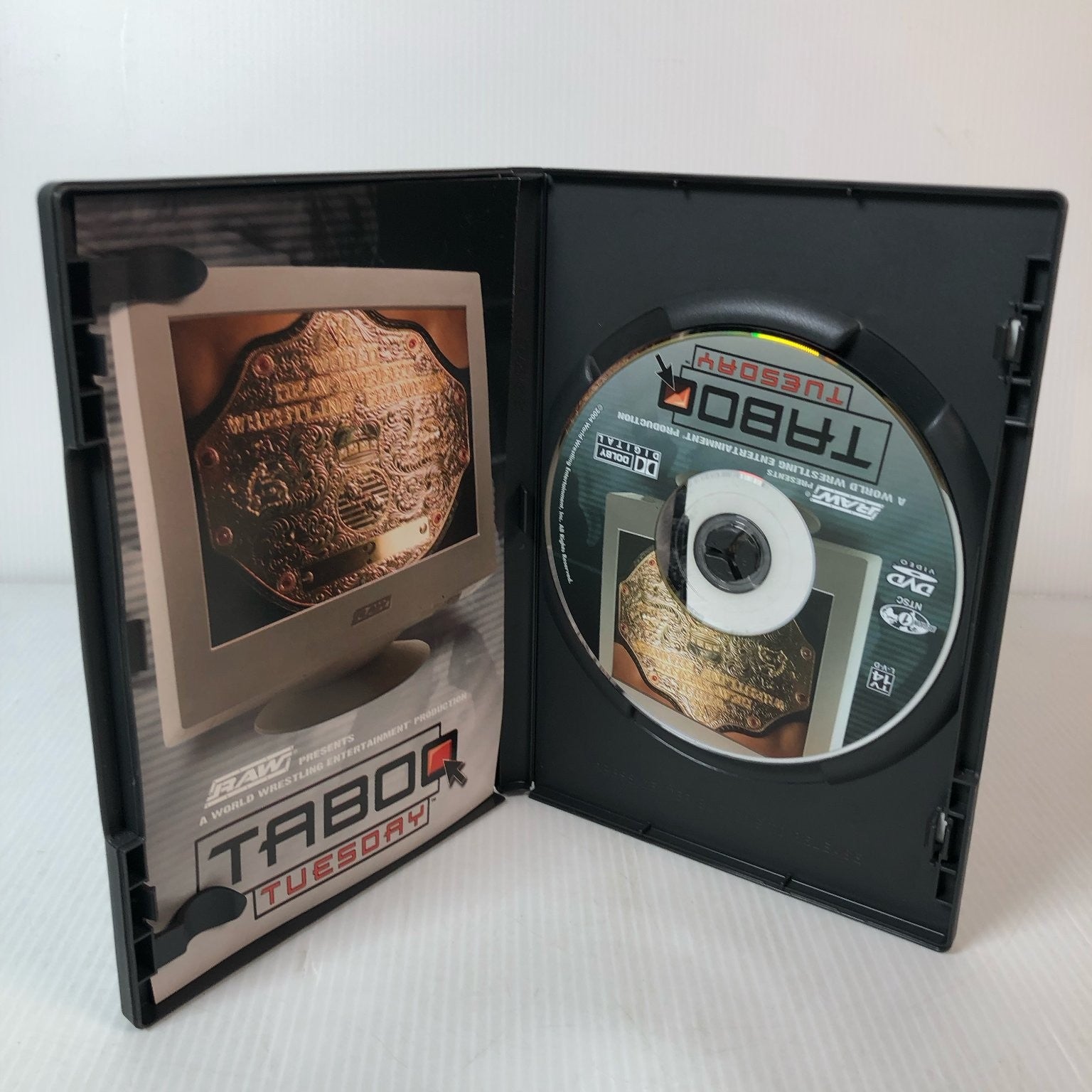 TABOO TUESDAY DVD 2004 WWE Raw Presents Triple H Shawn Michaels Wrestling PPV