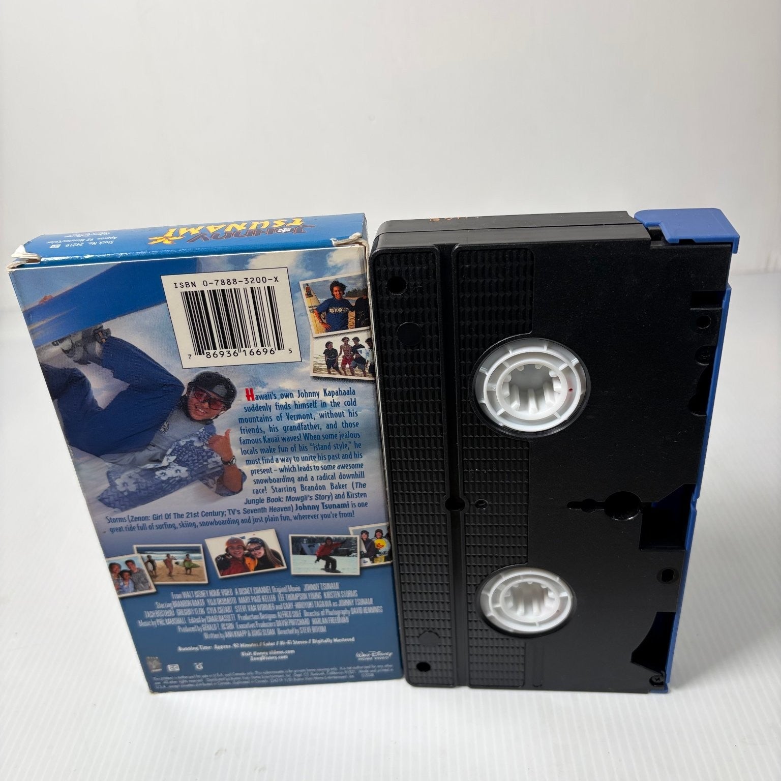 Johnny Tsunami VHS 1999 Disney Channel Original Family Sports Movie
