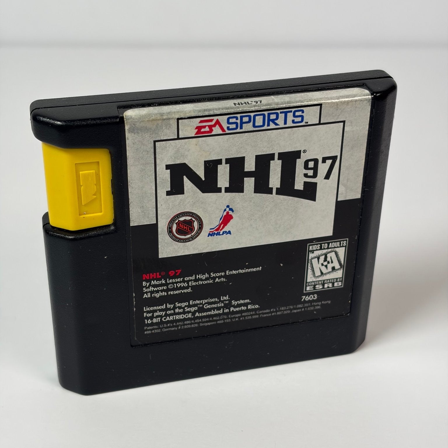 NHL 97 Sega Genesis Video Game EA Sports Hockey 16-Bit