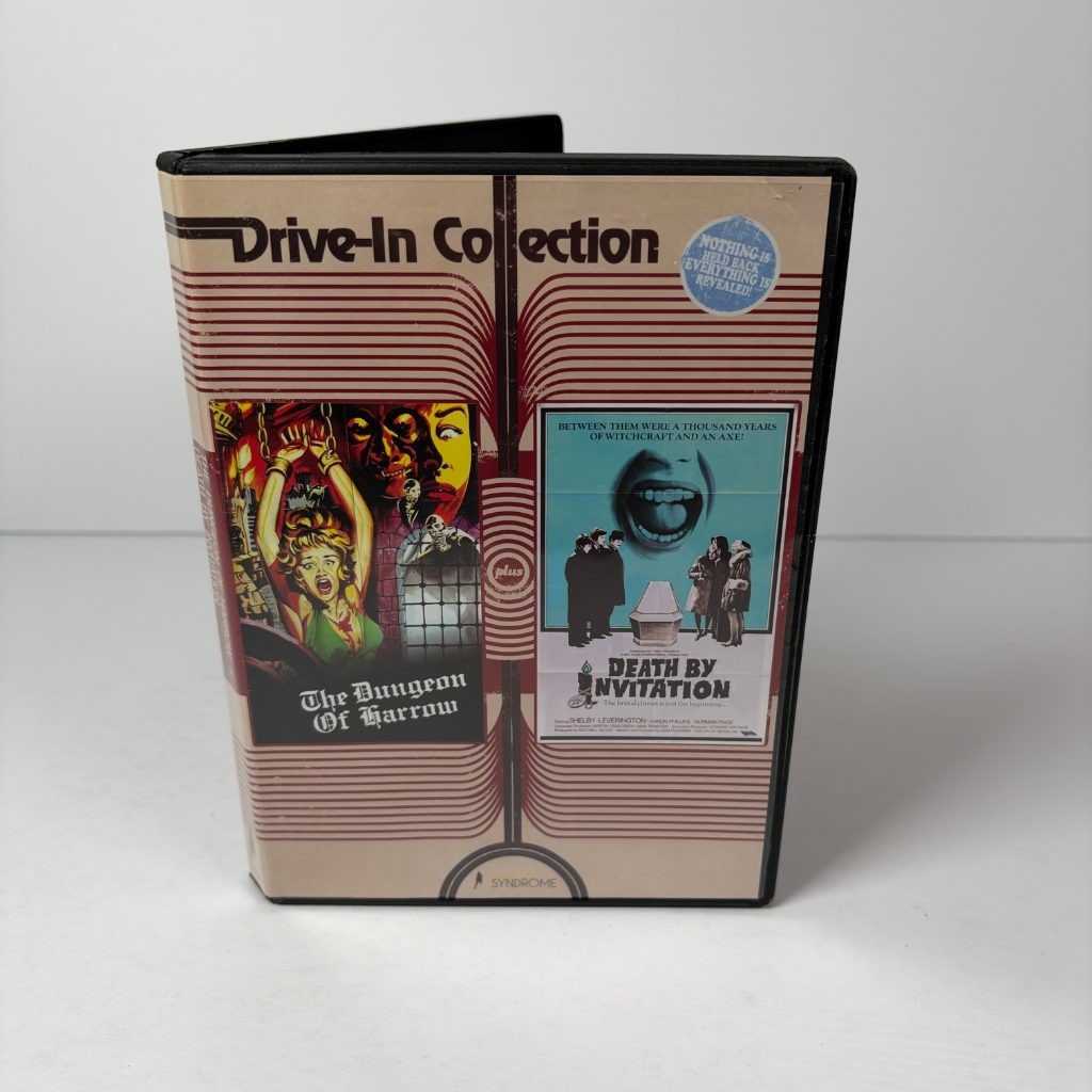 The Dungeon of Harrow / Death By Invitation DVD Vinegar Syndrome Drive-In Collec