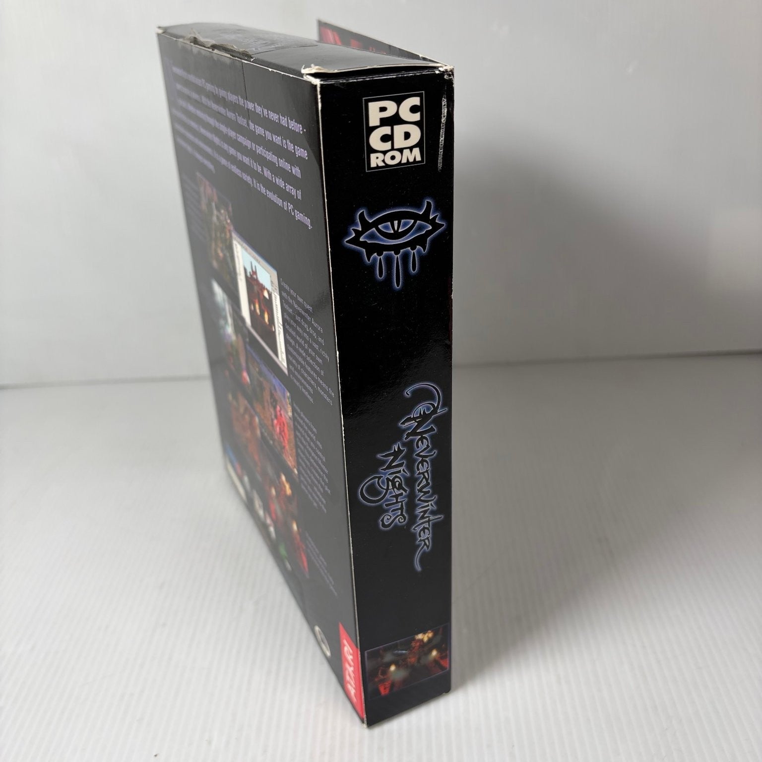 Neverwinter Nights Big Box PC CD-ROM Video Game RPG BioWare Complete Cloth Map