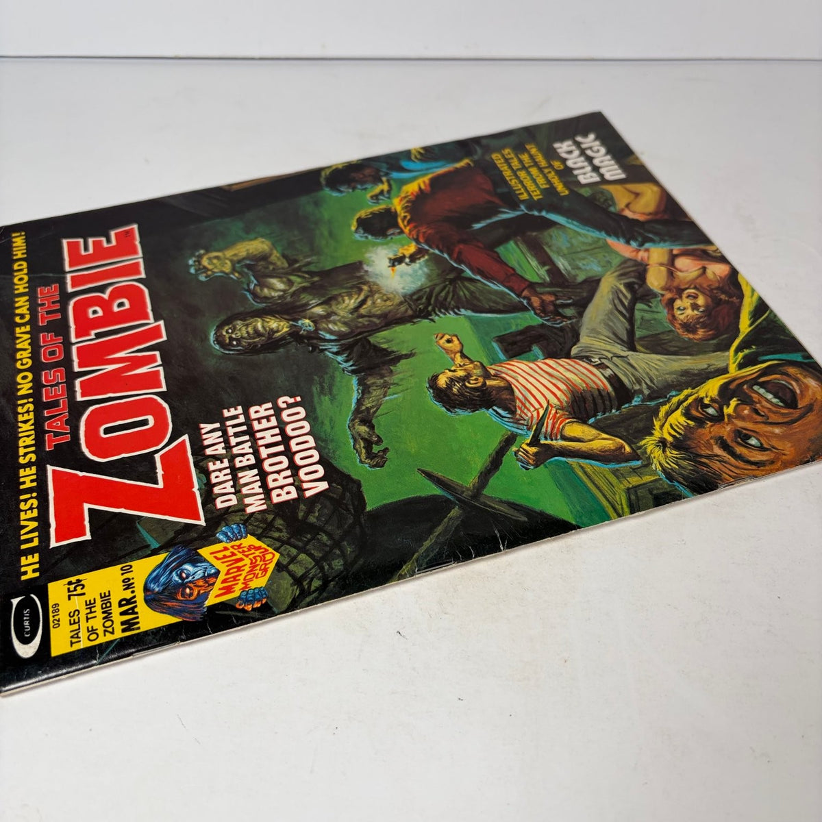 Tales of the Zombie Magazine March 1975 #10 Marvel Comics Horror Brother Voodoo