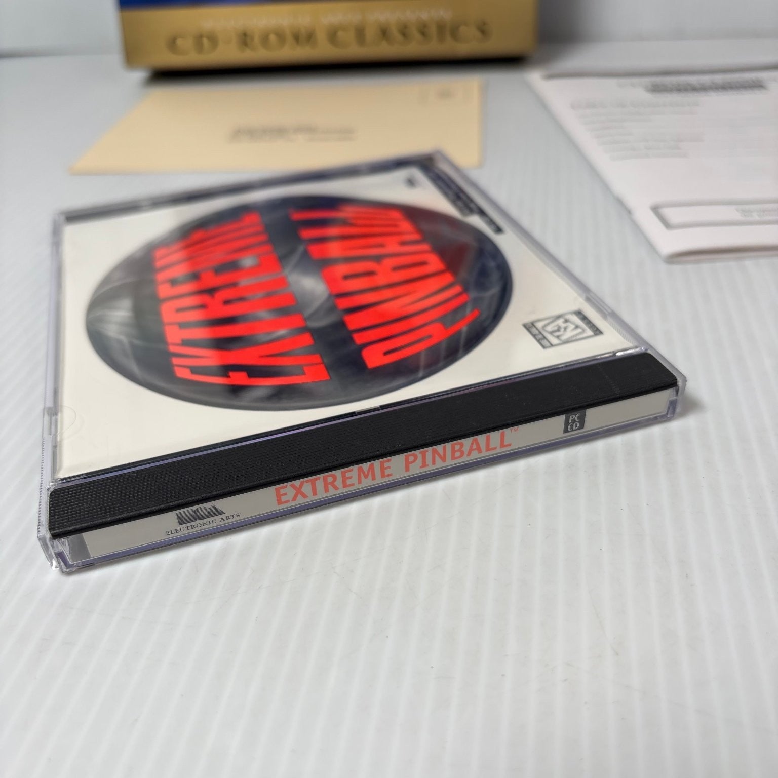 Extreme Pinball Gold Edition Big Box PC CD-ROM Video Game Pinball Complete