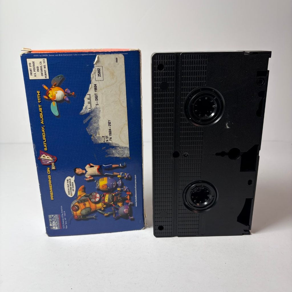 Cubix Robots for Everyone Sneak Peek VHS Burger King 3DO WB Kids Promo 2001