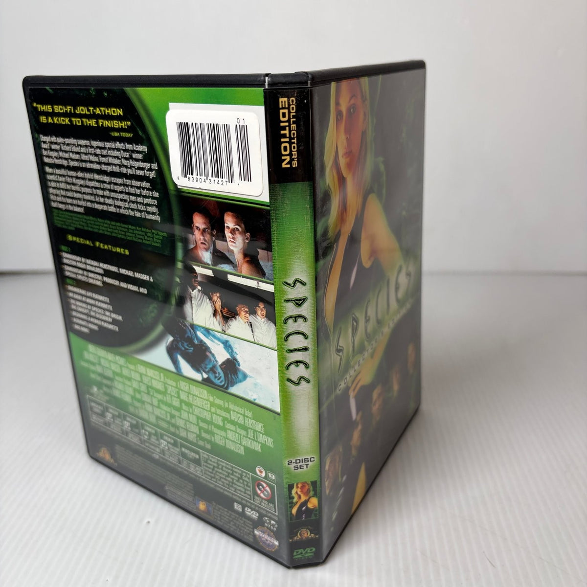 SPECIES DVD 1995 Collector's Edition Natasha Henstridge Ben Kingsley 2-Disc Set