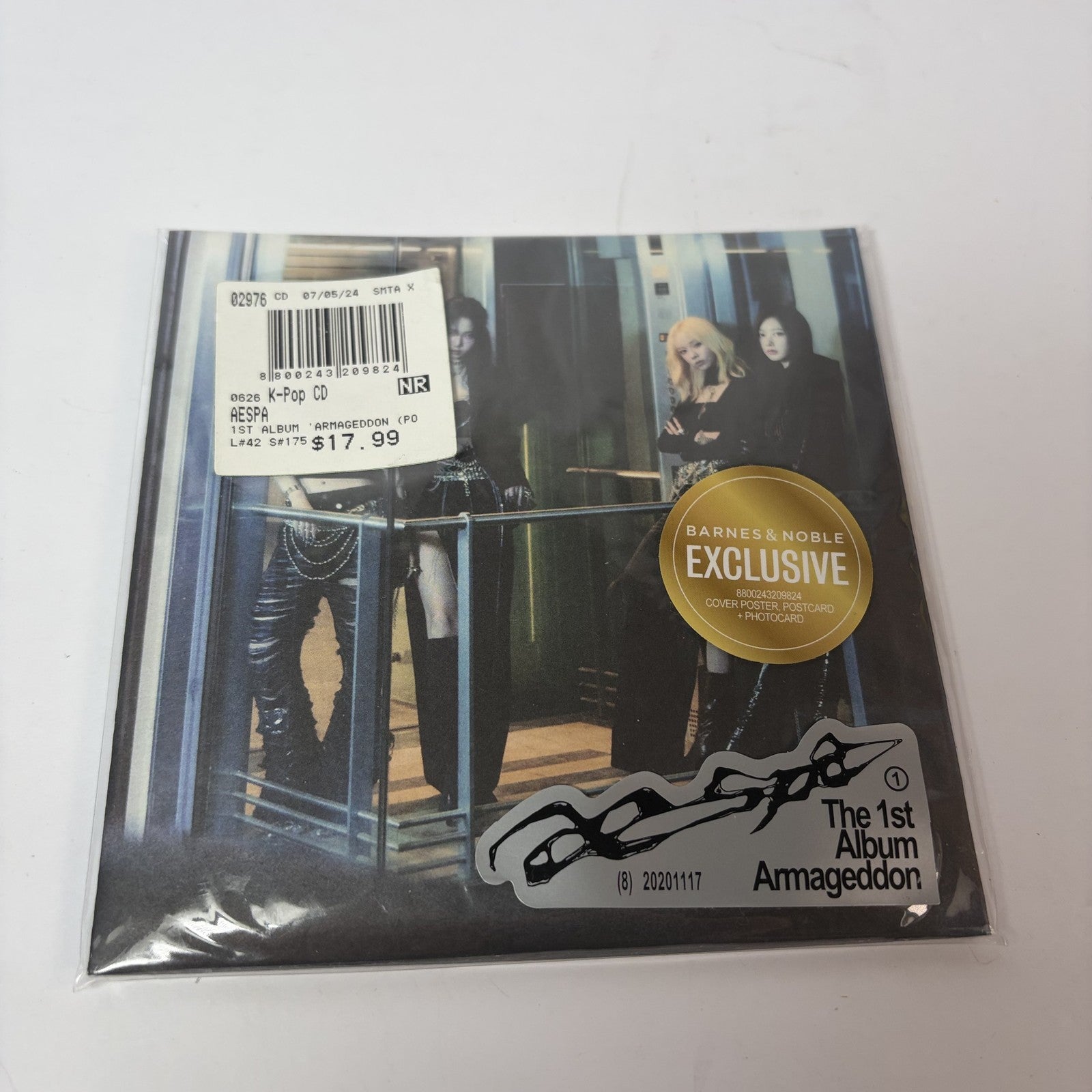 aespa The 1st Album Armageddon CD Barnes & Noble Exclusive K-Pop