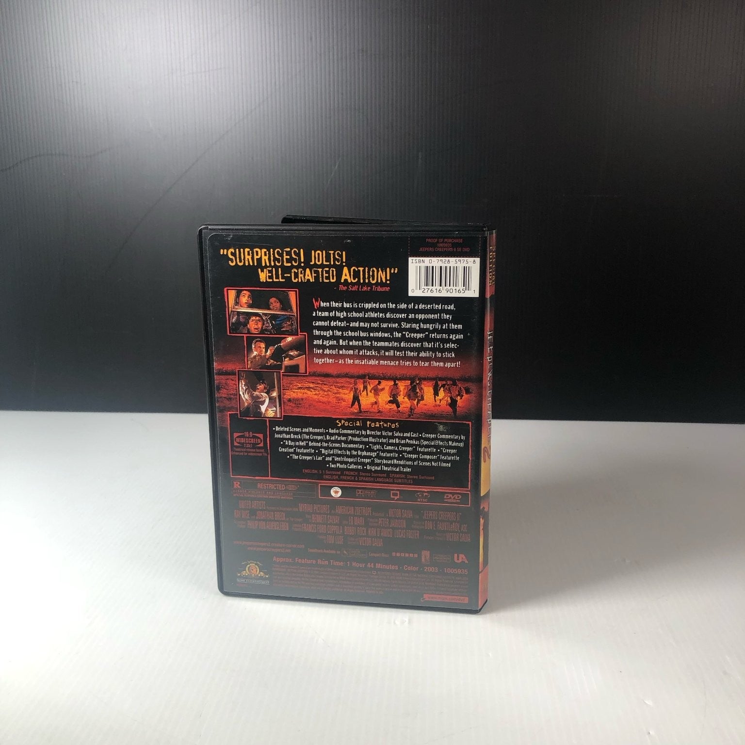 Jeepers Creepers 2 DVD 2003 Special Edition Ray Wise Jonathan Breck Horror