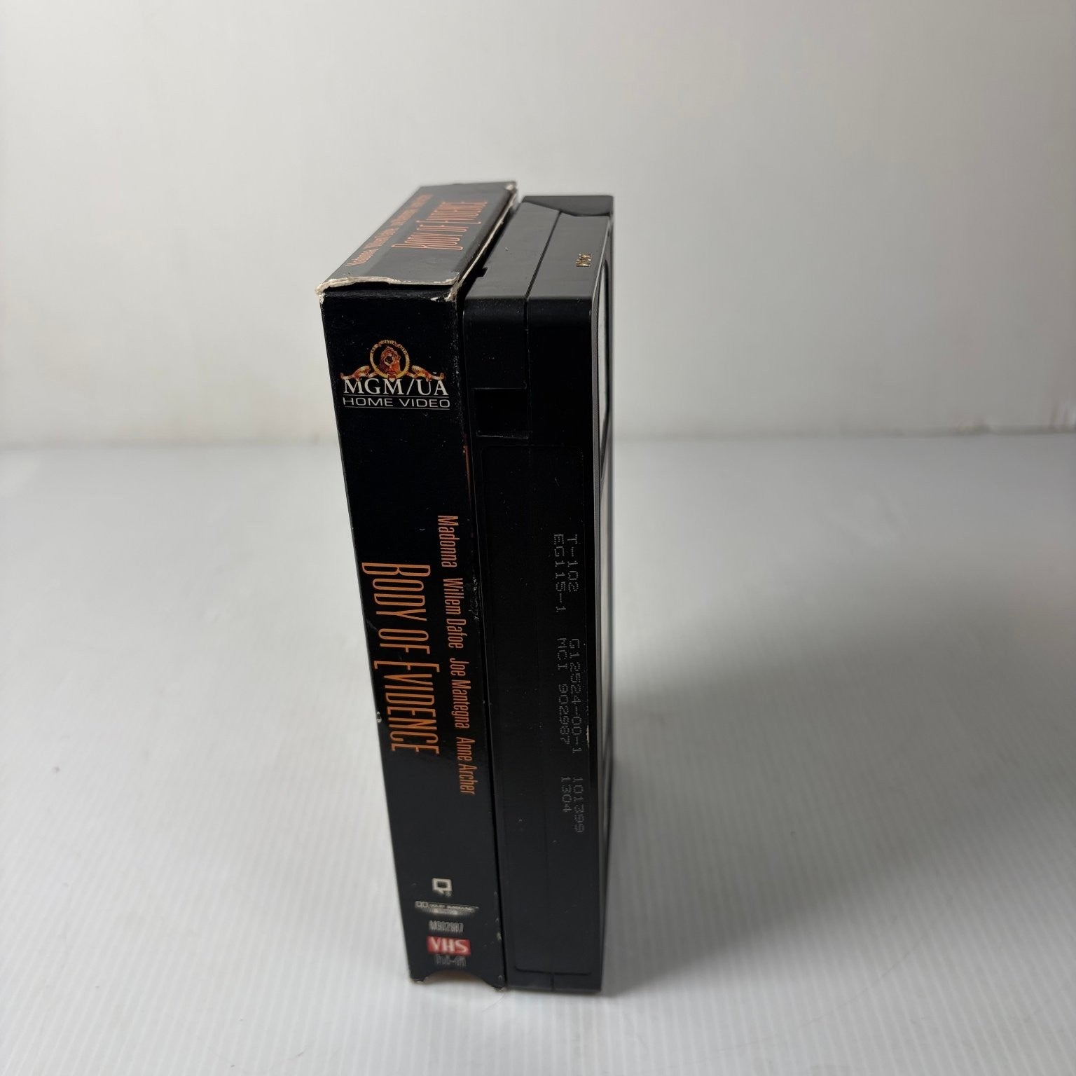 Body of Evidence VHS 1993 Erotic Thriller Unrated Version MGM/UA Madonna