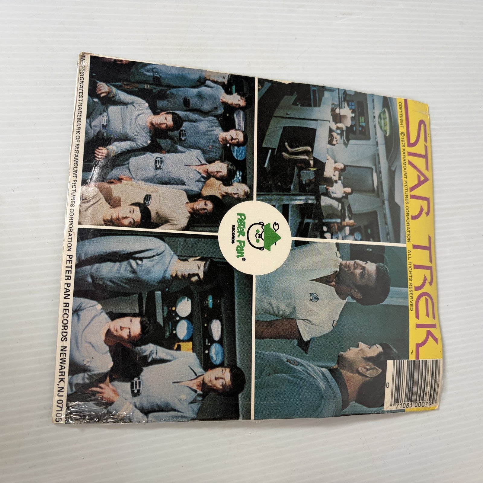 Star Trek The Time Stealer 7" 45 RPM Extended Play Vinyl Record Peter Pan 1514