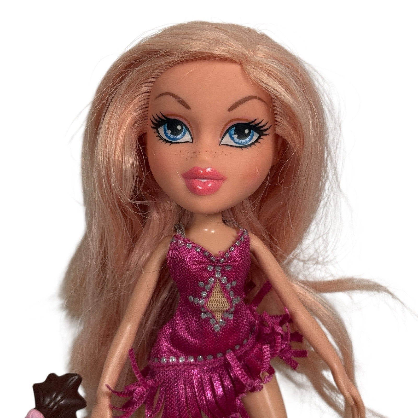 2015 MGA Bratz Selfie Snap Cloe Doll w/ Skates & Baby Phoebe Plus Extras