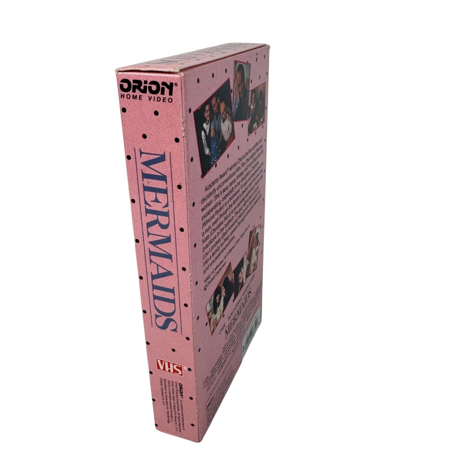 Mermaids (VHS 1990) Cher Bob Hoskins Winona Ryder Ep Mode