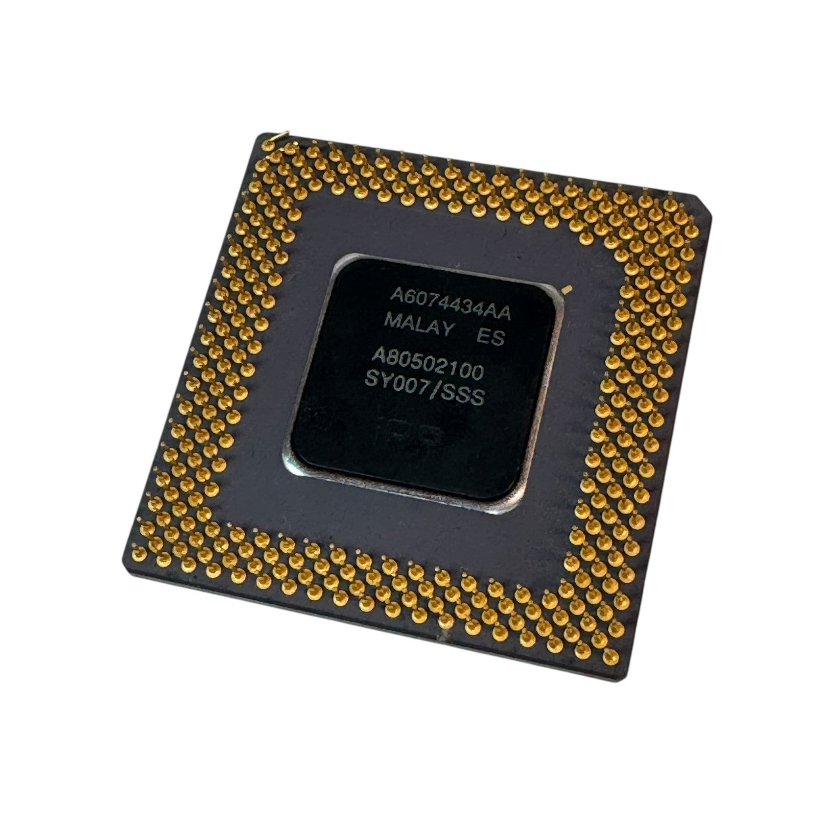 Vintage Intel Pentium SY007 100 MHz Retro Processor CPU 1992-1993