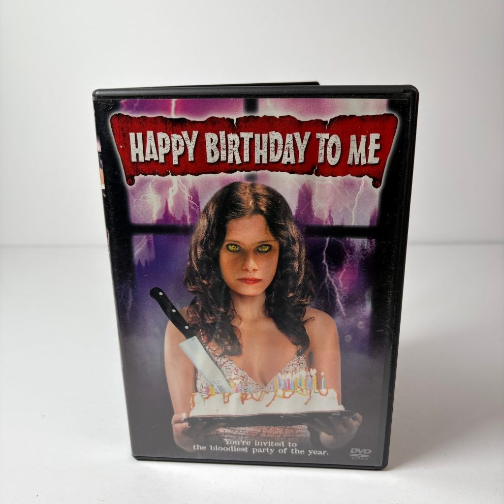 Happy Birthday to Me DVD 1981 Slasher Horror Melissa Sue Anderson Glenn Ford