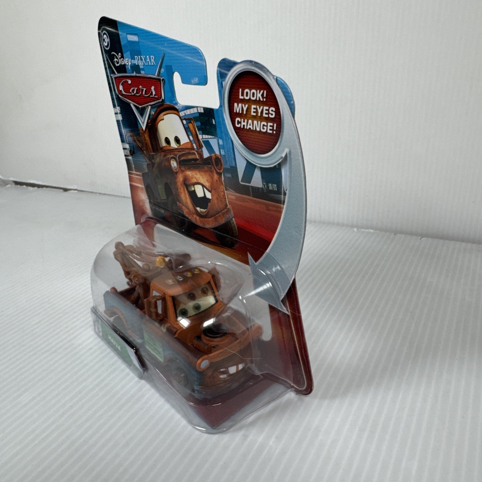 DISNEY PIXAR CARS MATER FINAL LAP SERIES #20 LOOK! MY EYES CHANGE! 2010 MATTEL