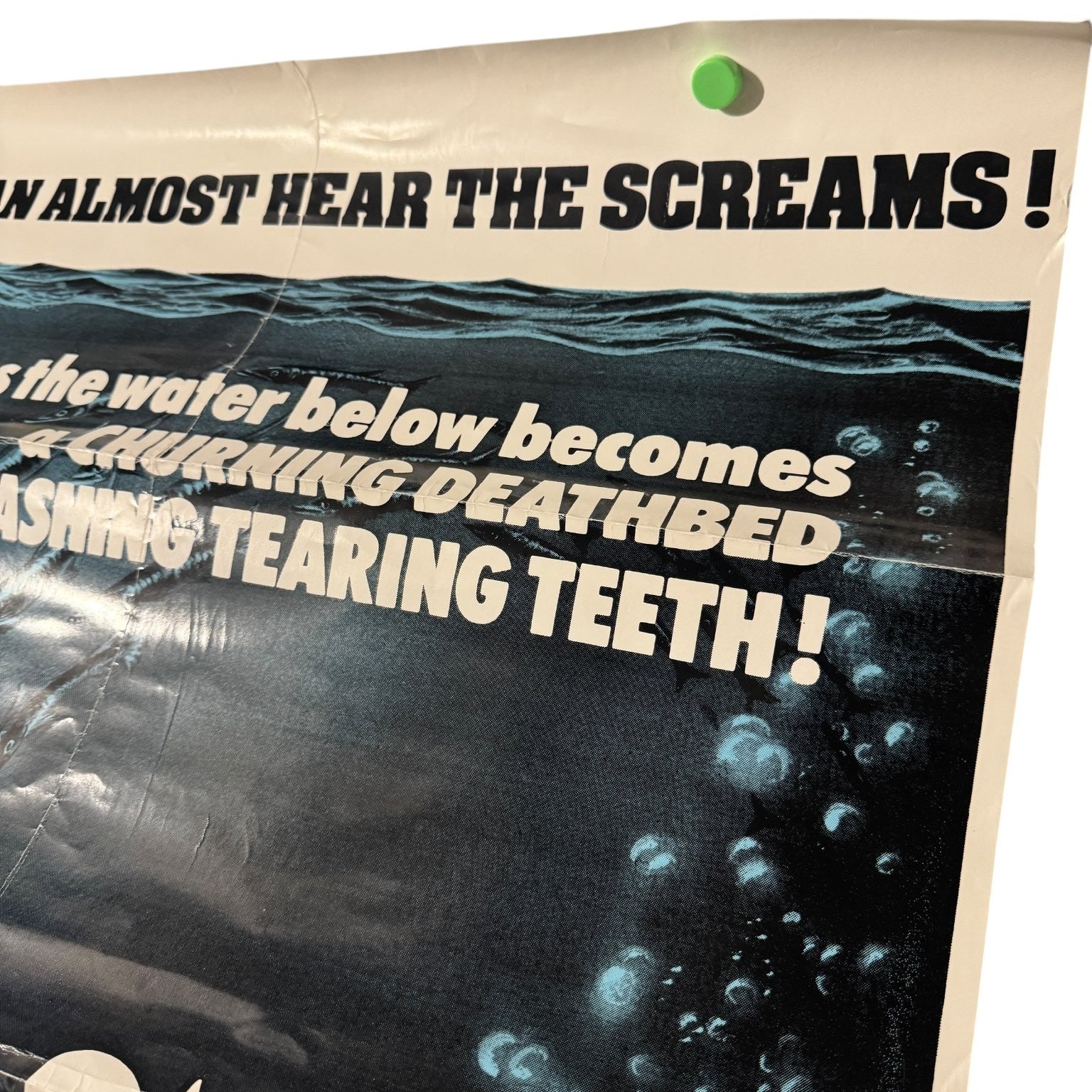 Barracuda 1978 One-Sheet Movie Poster Killer Pack Rare Advance Poster 27"x36"