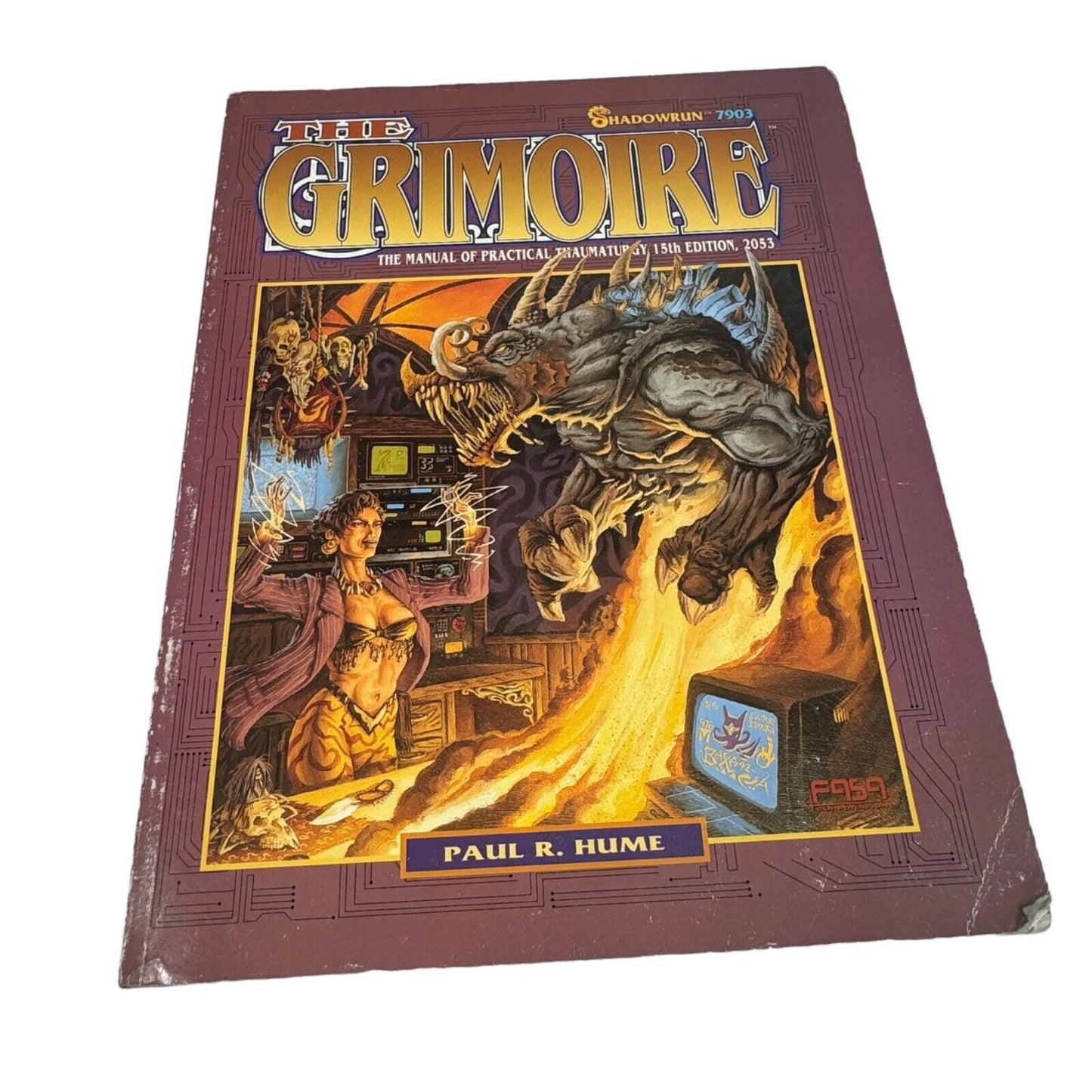 The Grimoire: Manual of Practical Thaumaturgy FASA 7903 Shadowrun RPG