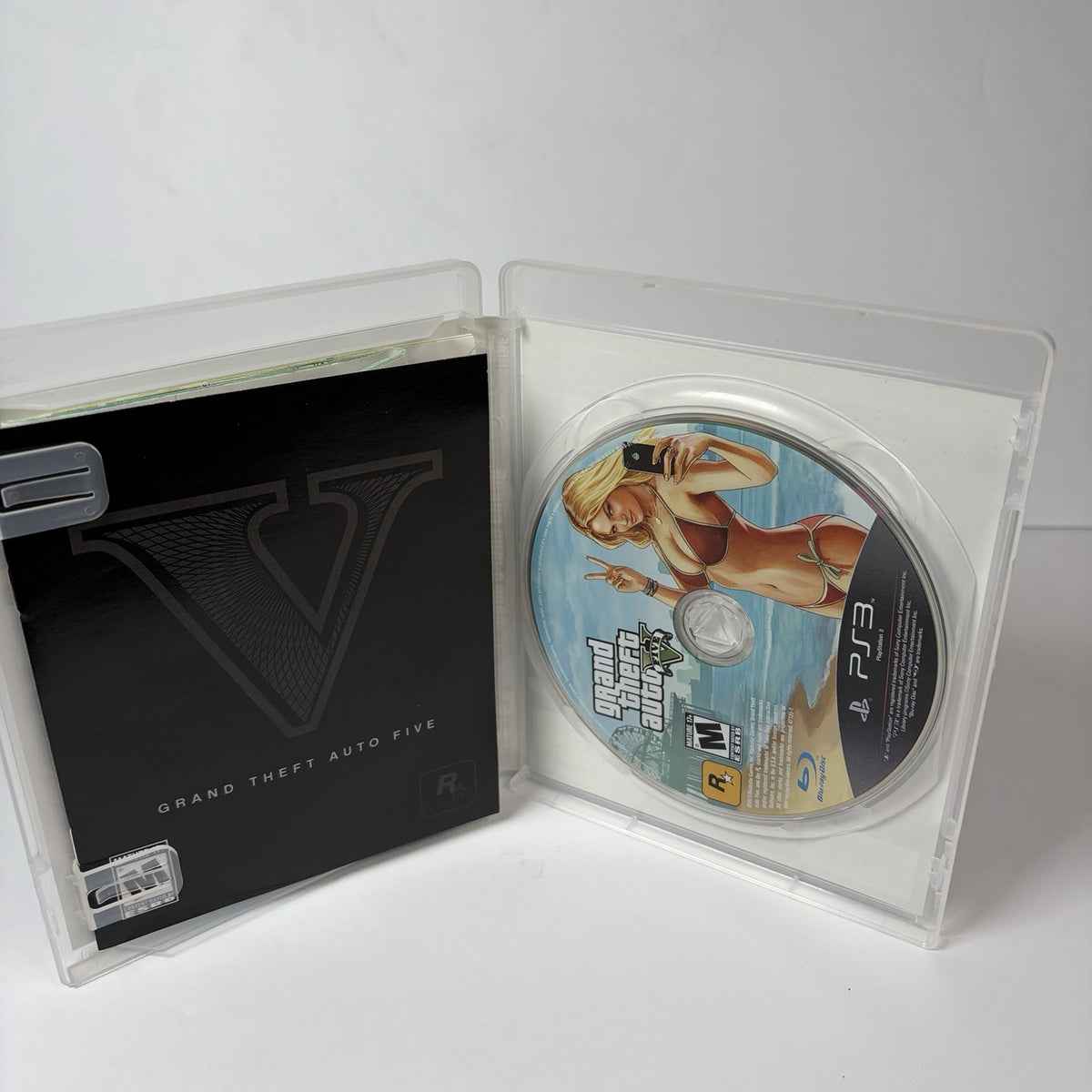 Grand Theft Auto V (PlayStation 3, 2013) CIB With Map