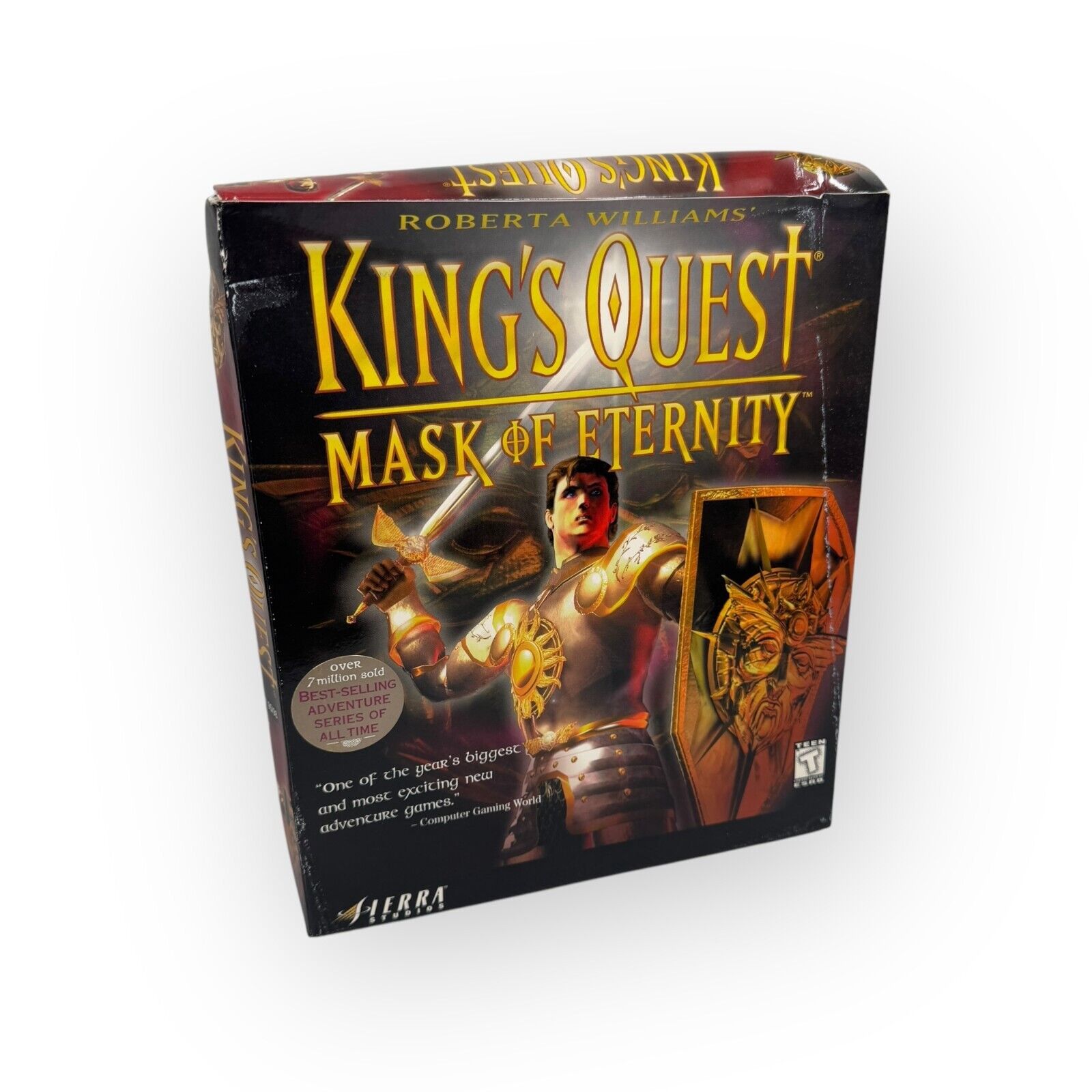 King's Quest 8 VIII Mask of Eternity PC Game 1998 Big Box Complete CIB Sierra