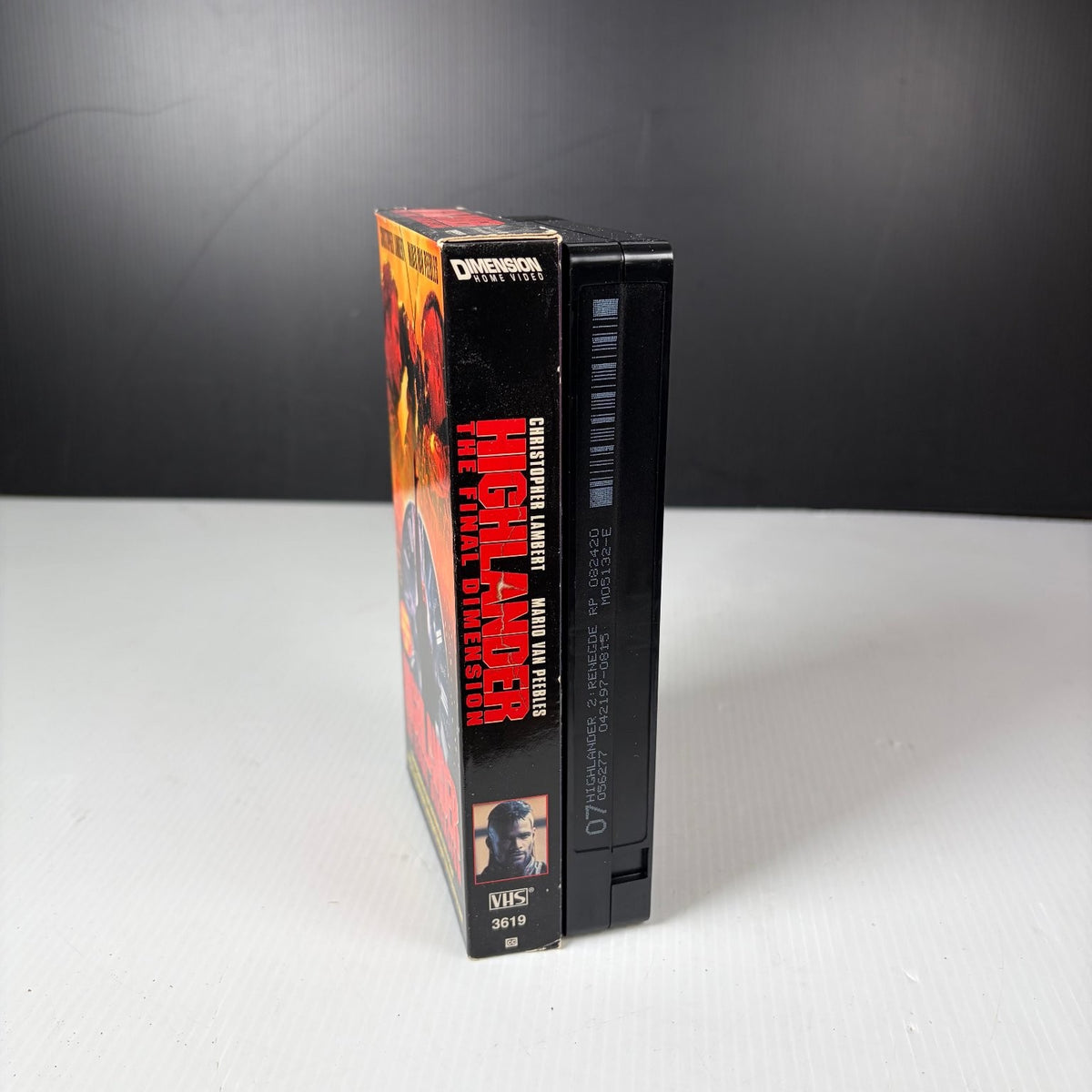 Highlander The Final Dimension VHS 1995 Action Sci-Fi Director's Cut Republic